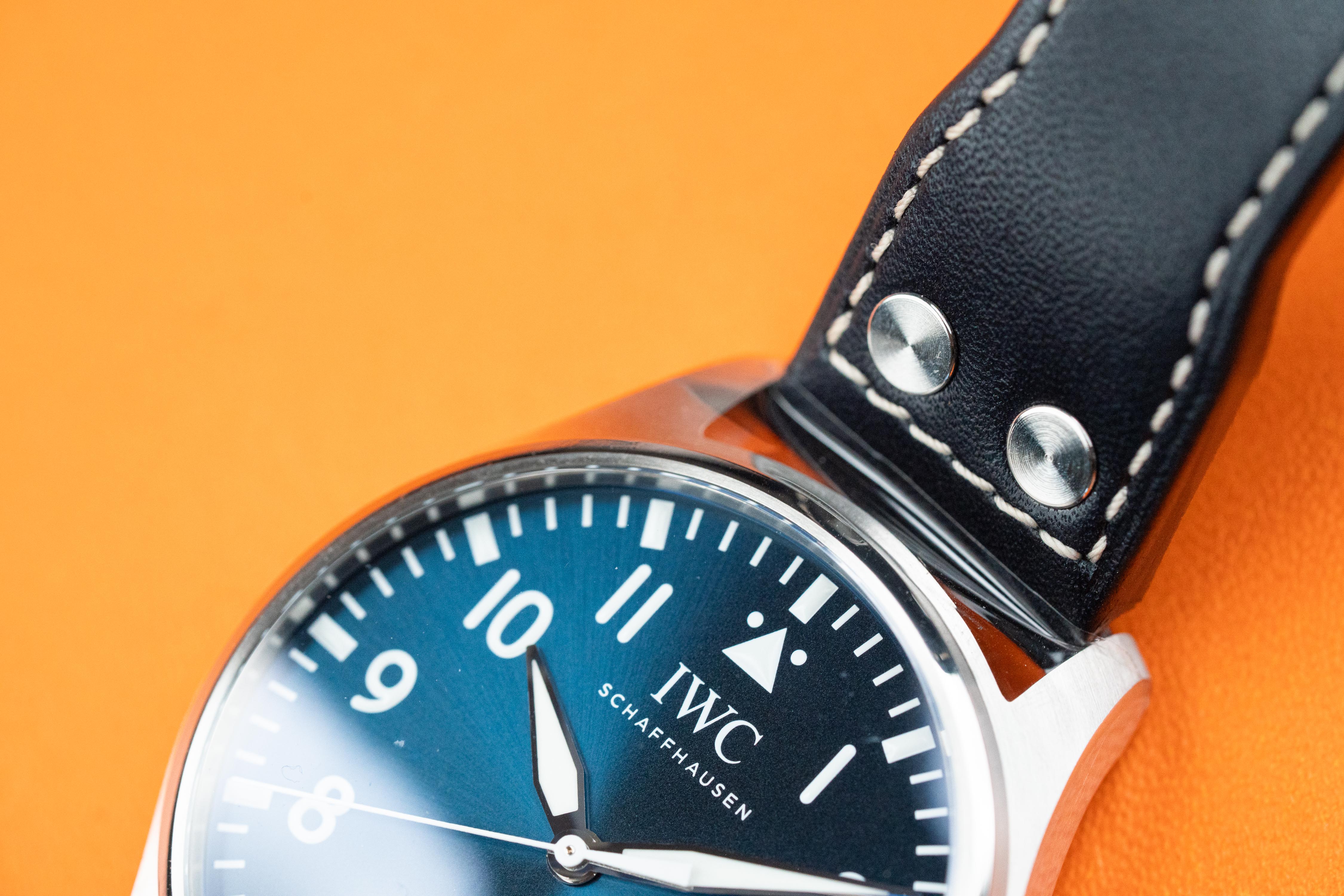 IWC Big Pilot 43mm Stainless Steel Automatic Blue Dial IW329303