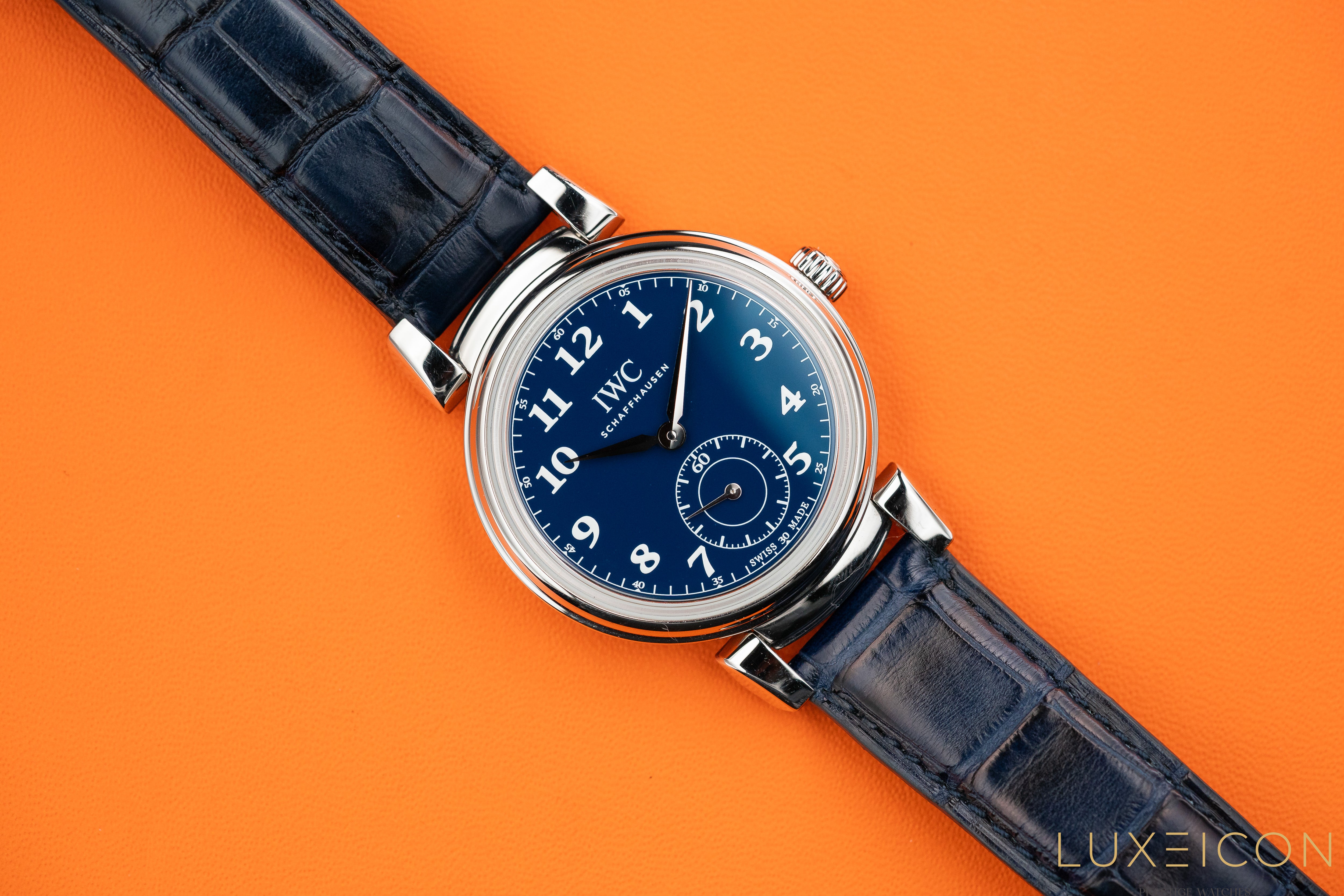 IWC Da Vinci Automatic '150 Years' Special Edition Ref. Iw358102 Blue Dial