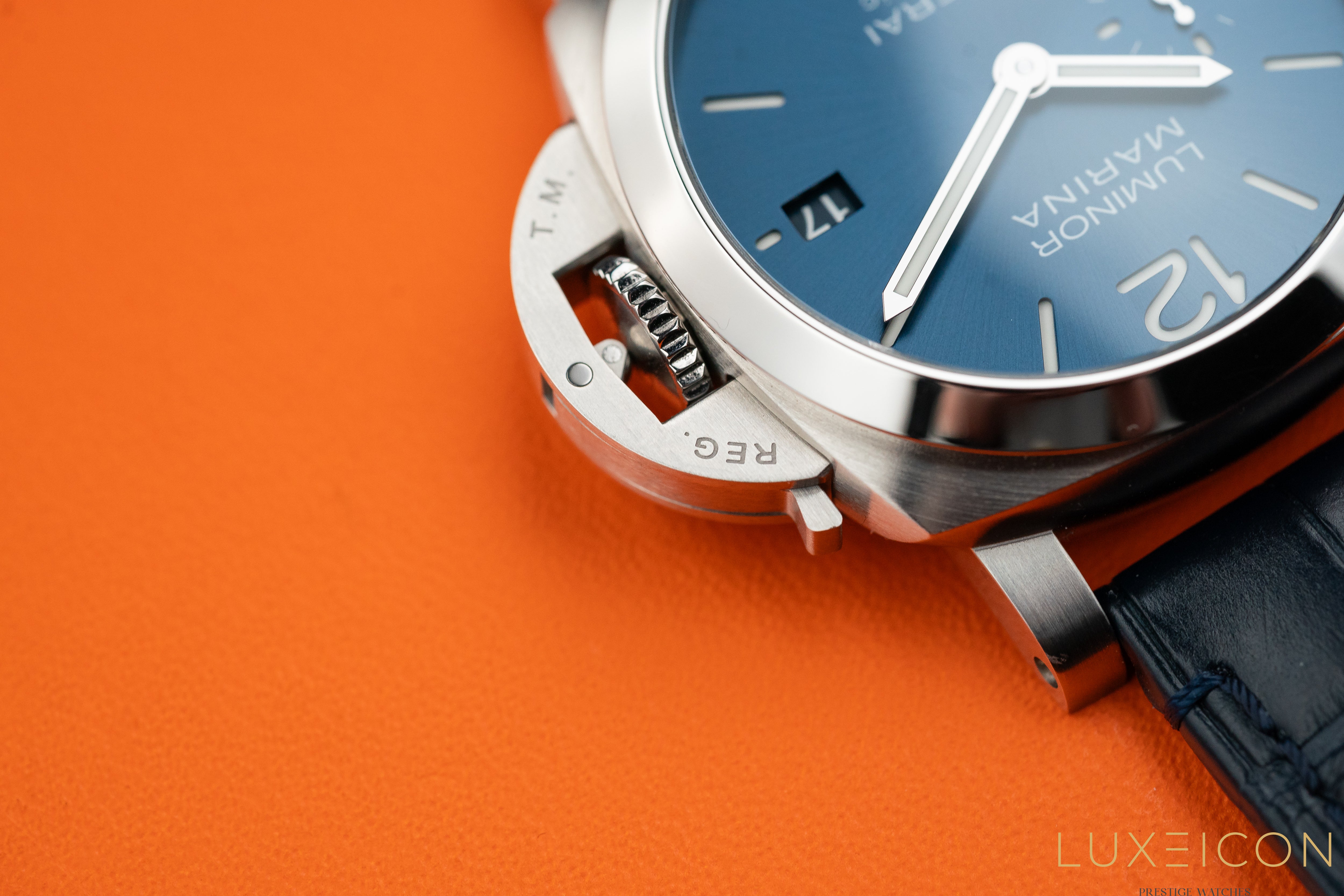 Panerai Luminor Marina Quaranta Stainless steel PAM01270 Blue Dial