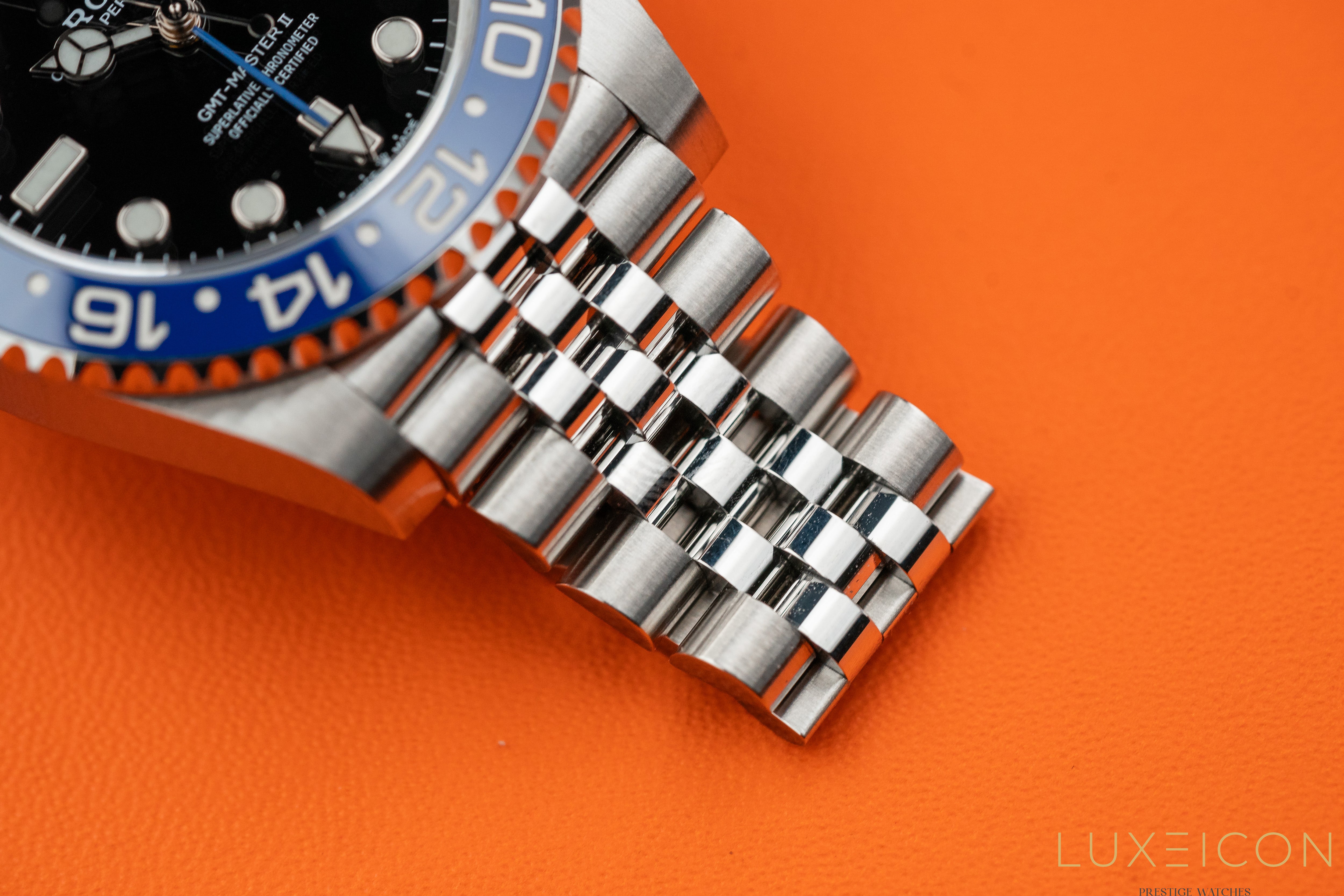 Rolex GMT-Master II 40mm Jubilee 126710BLNR Black Dial Batgirl 