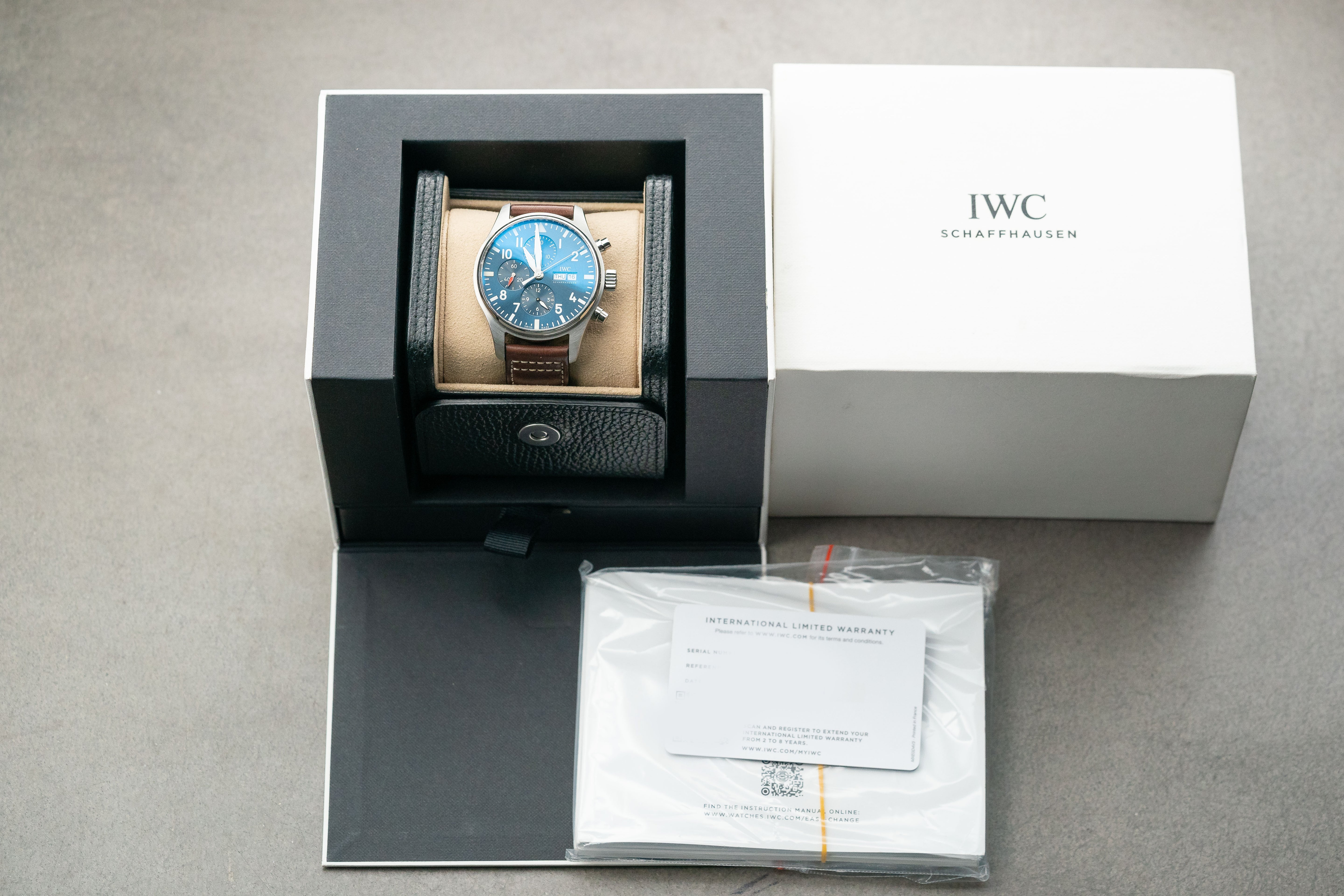 IWC Pilot Chronograph “Le Petit Prince” 43mm IW377714 Blue Dial