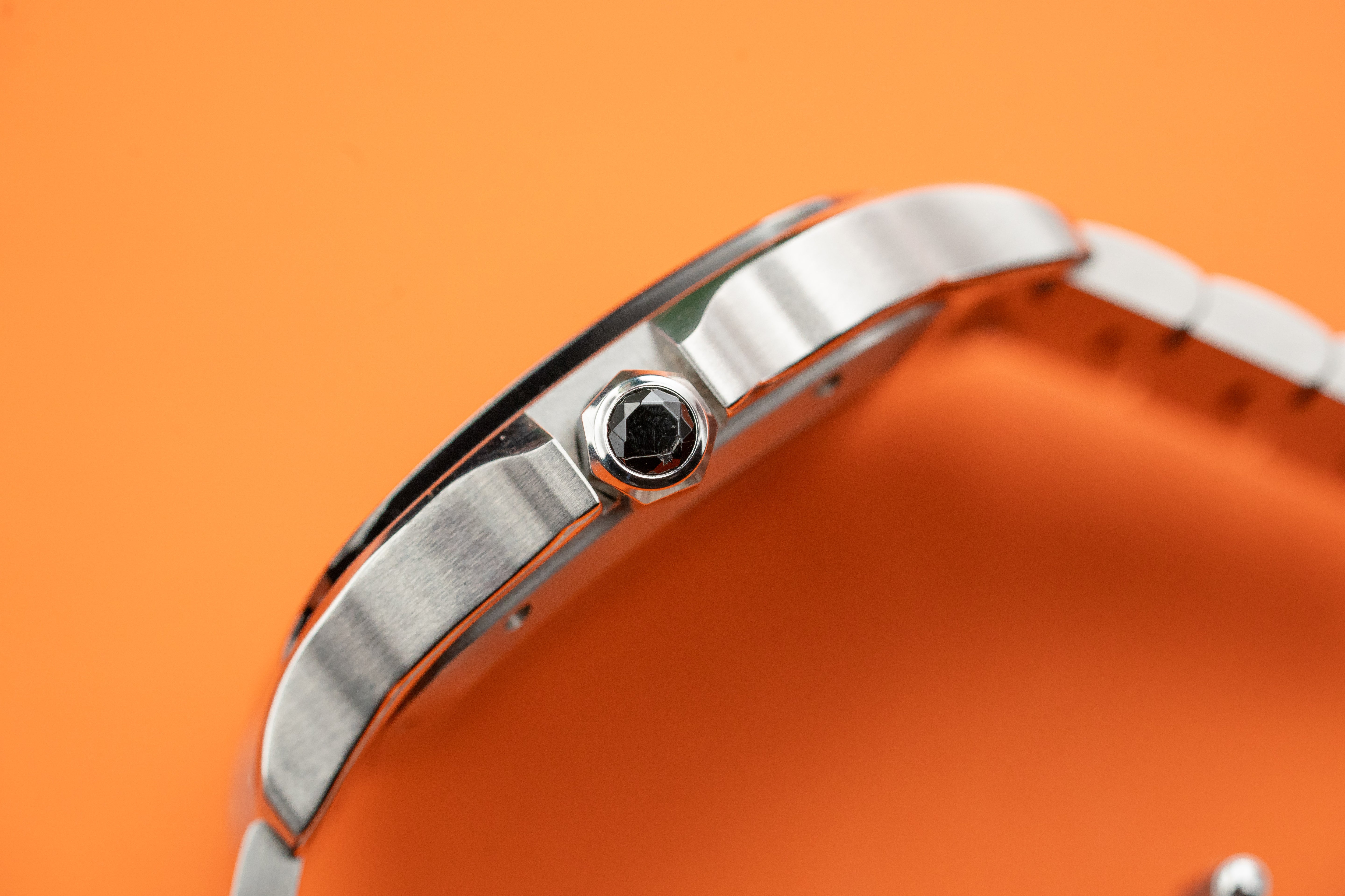 Cartier Santos De Cartier Large Steel 39.8mm Grey Dial Ref WSSA0037 2021