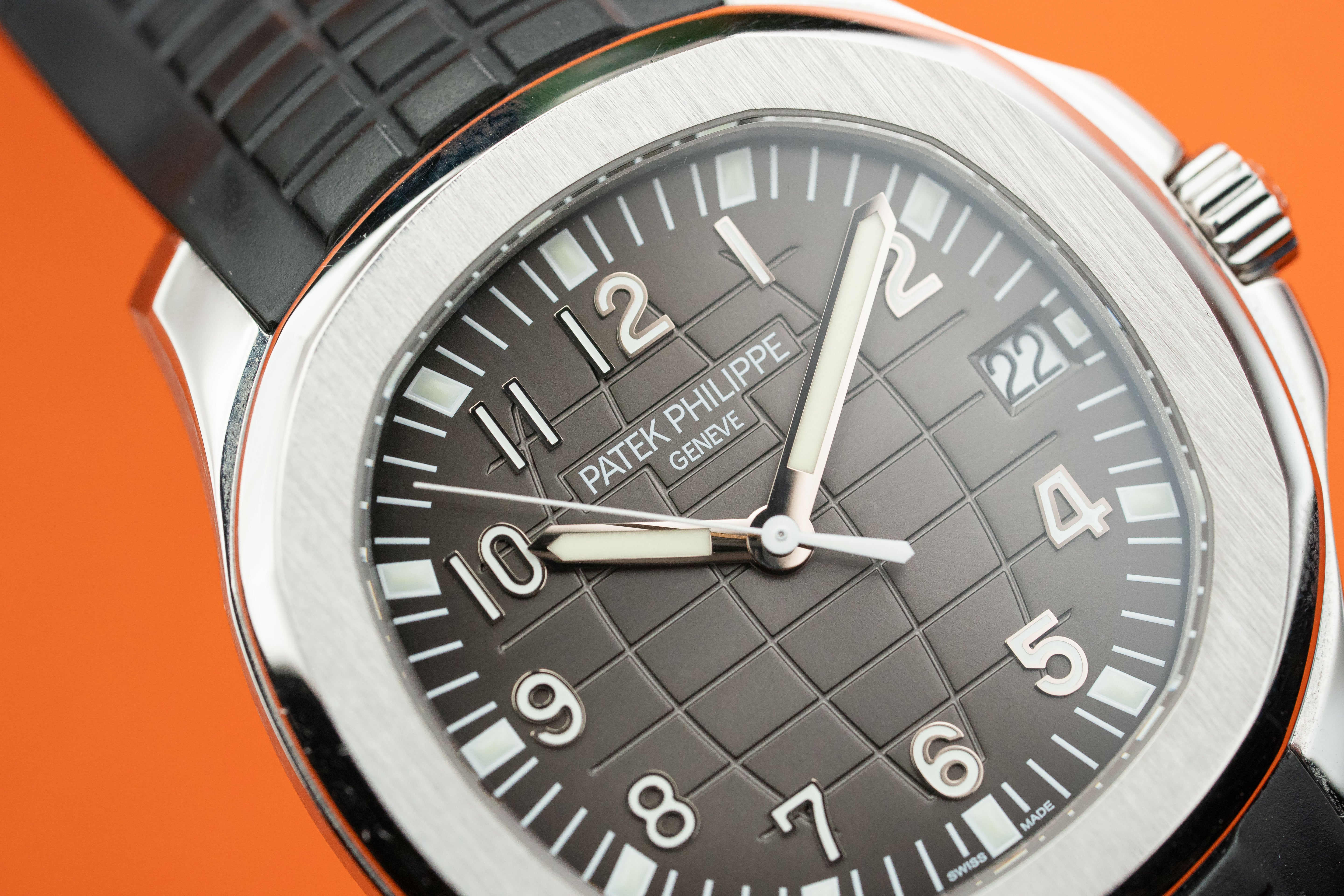 Patek Philippe Aquanaut 5167/1A-001 40mm Black Dial Stainless Steel On Rubber