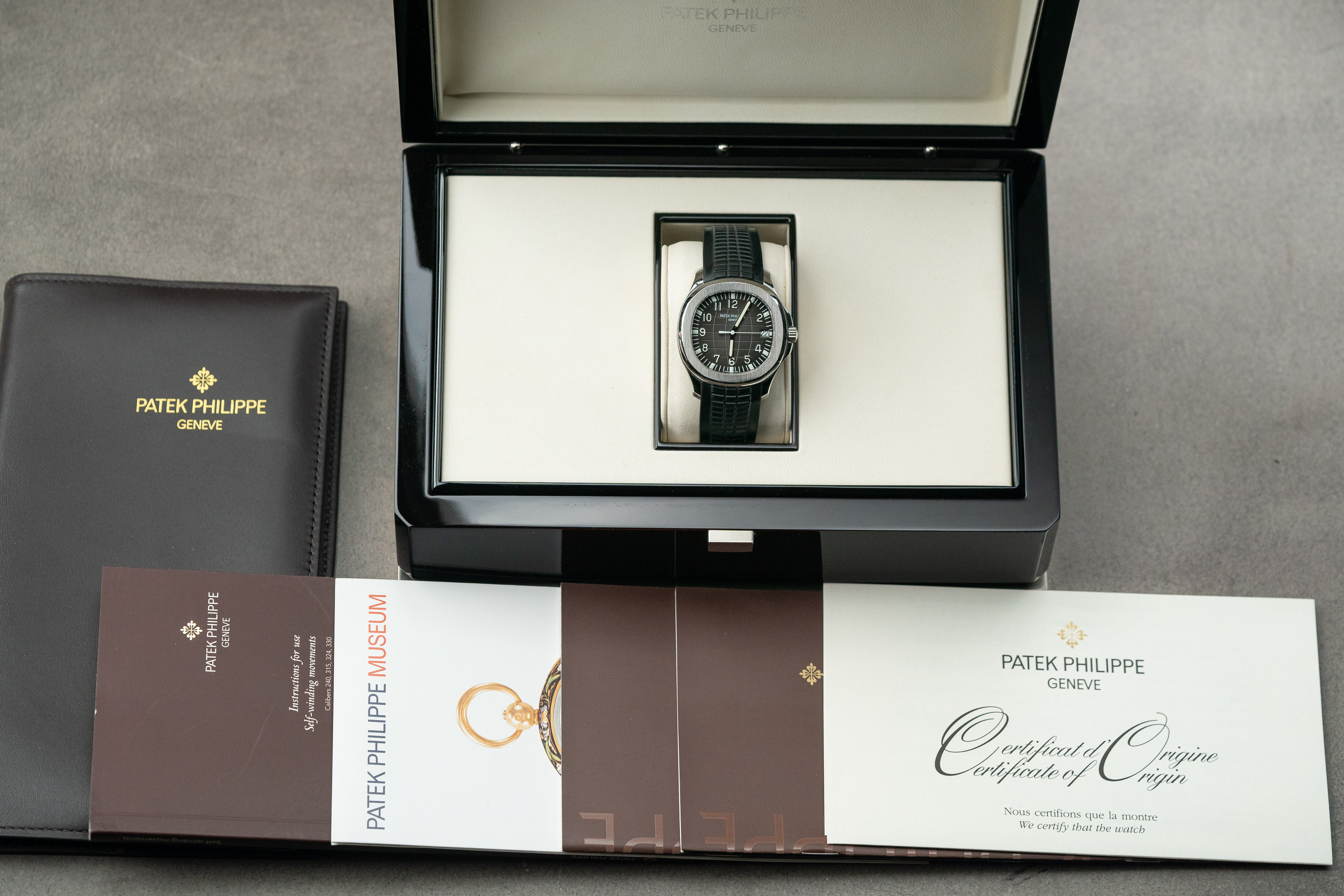 Patek Philippe Aquanaut 5167/1A-001 40mm Black Dial Stainless Steel On Rubber