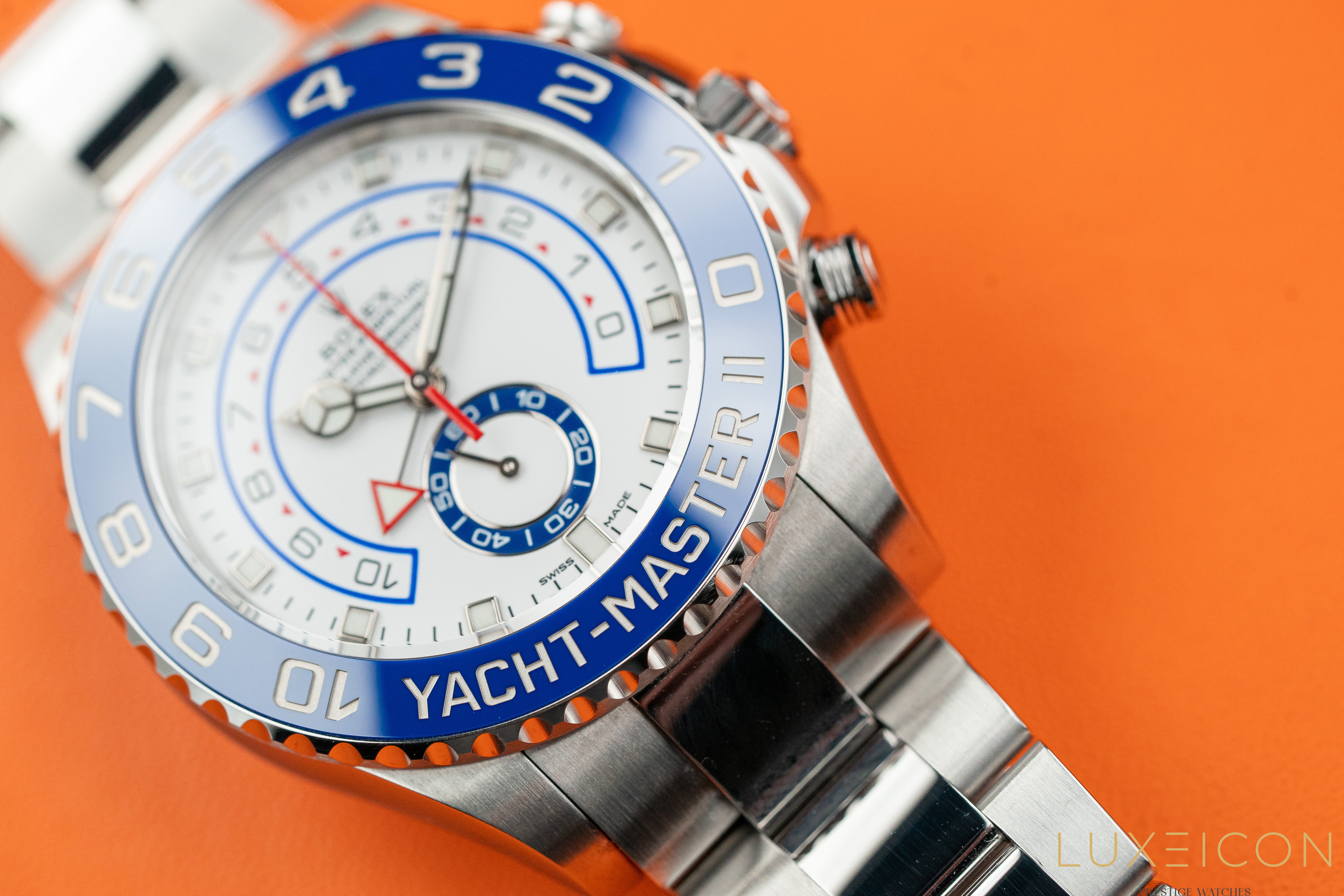 Rolex Yacht-Master II Mercedes 44mm GMT Steel Oyster 116680