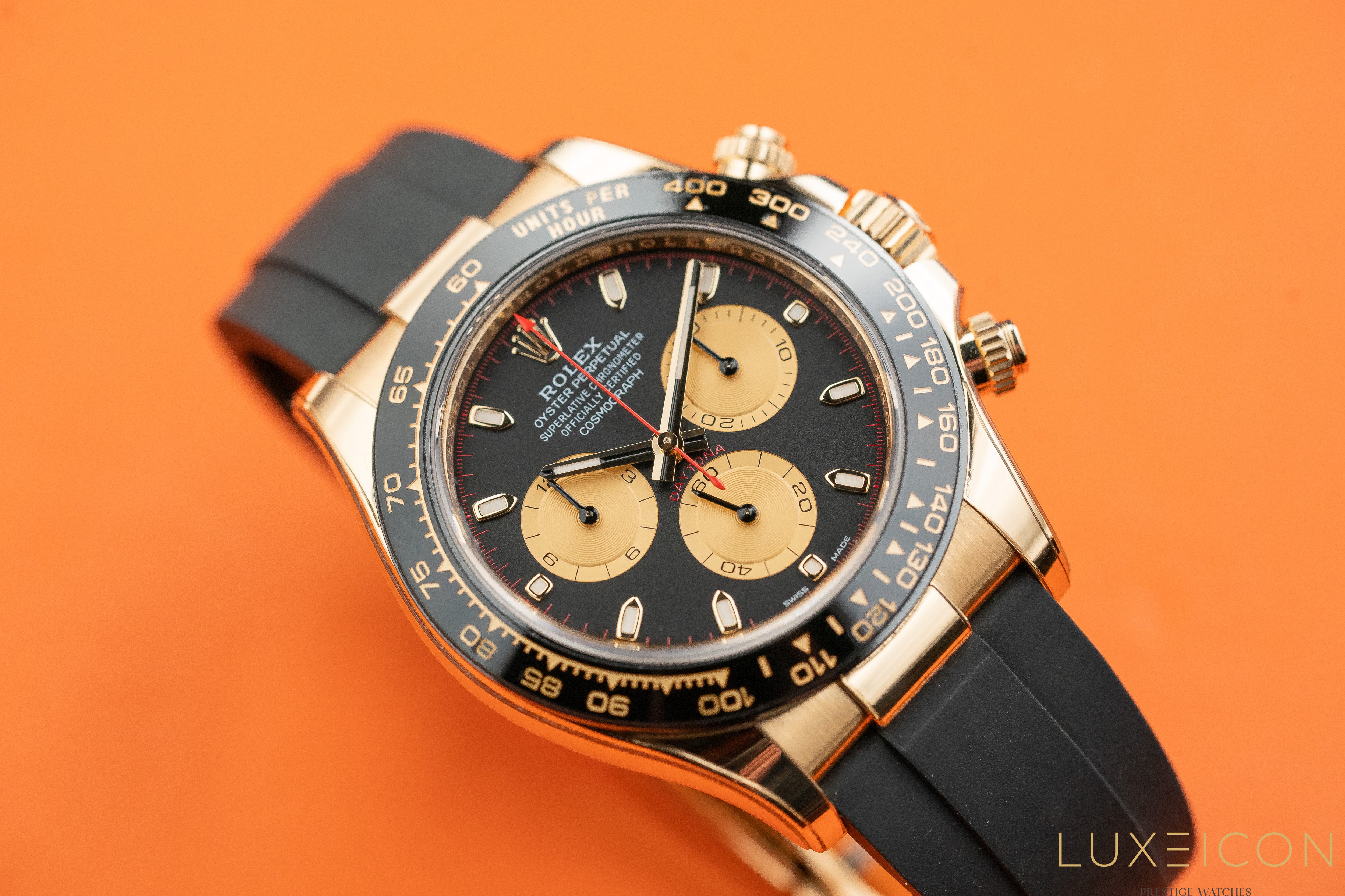 Rolex Cosmograph Daytona Oysterflex 40mm Paul Newman Index 116518
