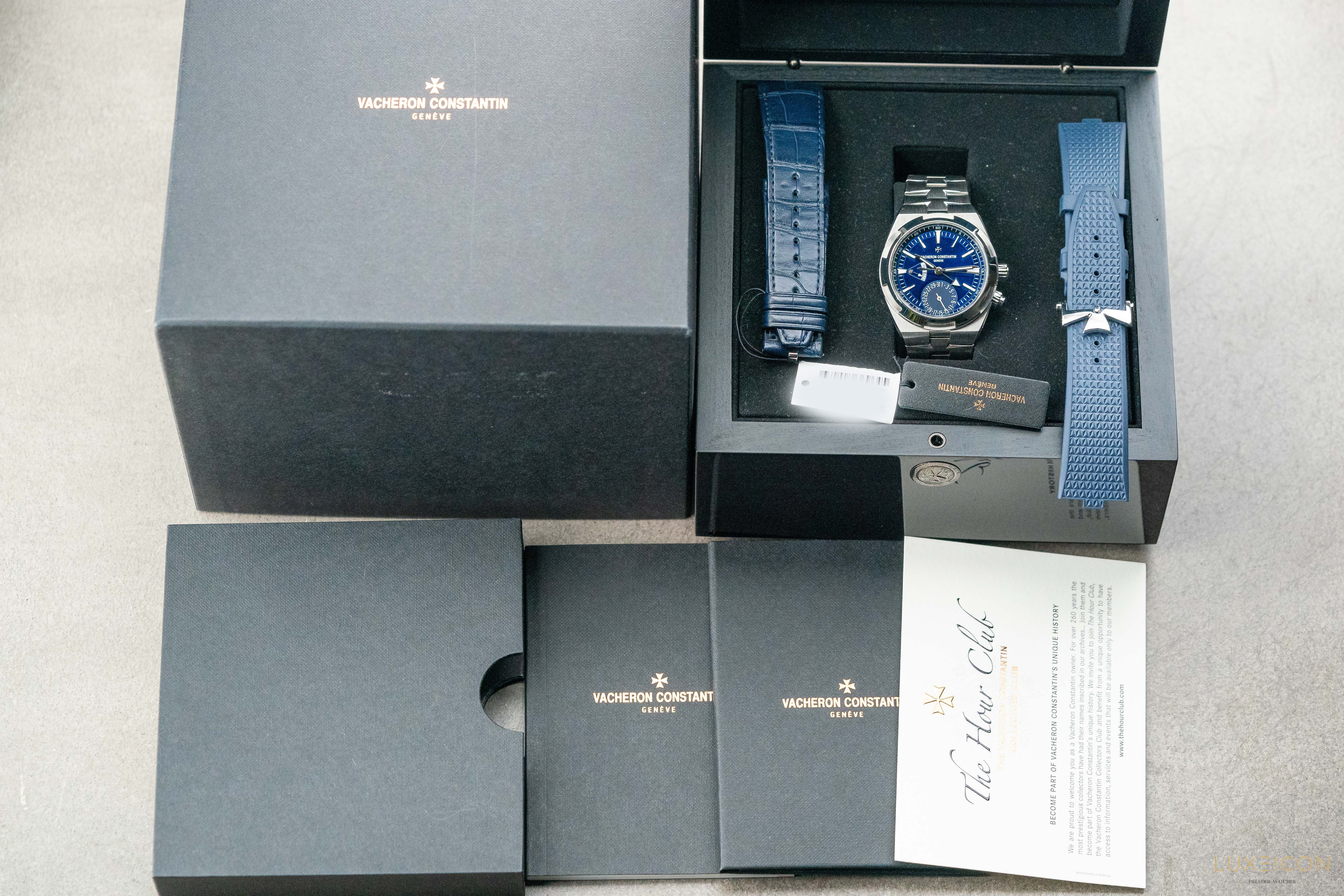 Vacheron Constantin Overseas Dual Time Blue Dial 41mm 7900V/110A-B334