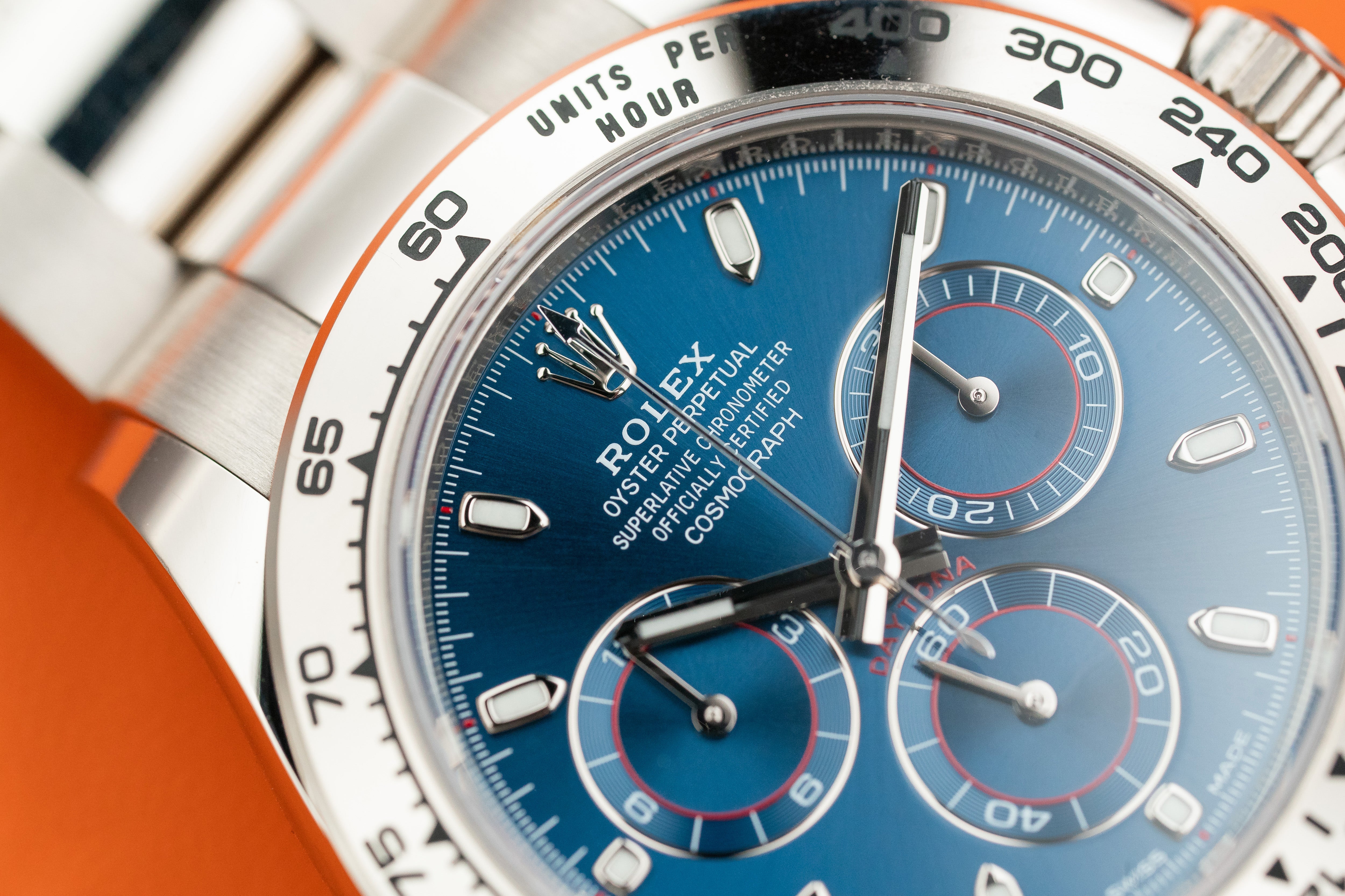 Rolex Daytona Cosmograph White Gold Blue Dial 40mm 116509 2020