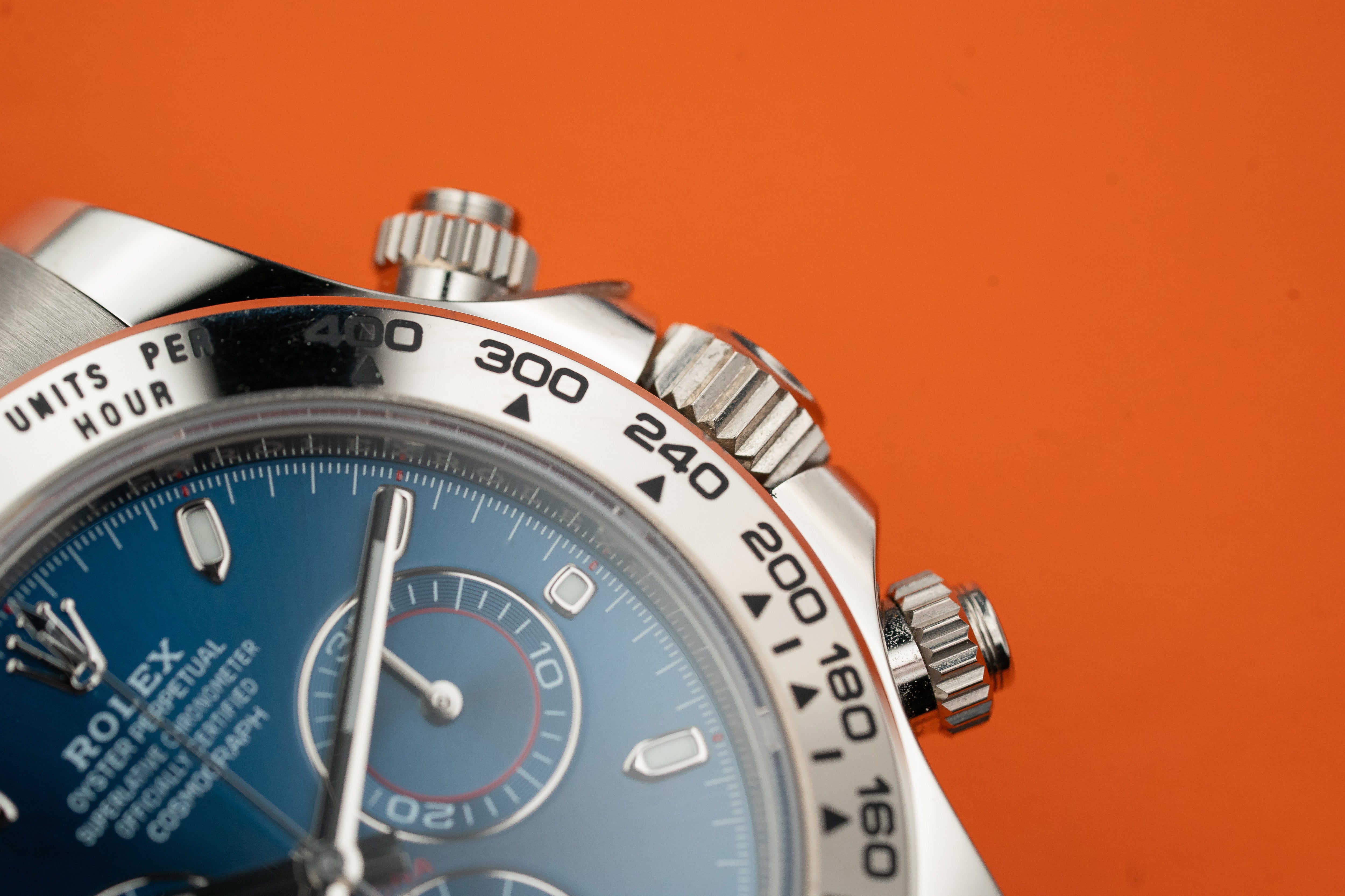 Rolex Daytona Cosmograph White Gold Blue Dial 40mm 116509 2020