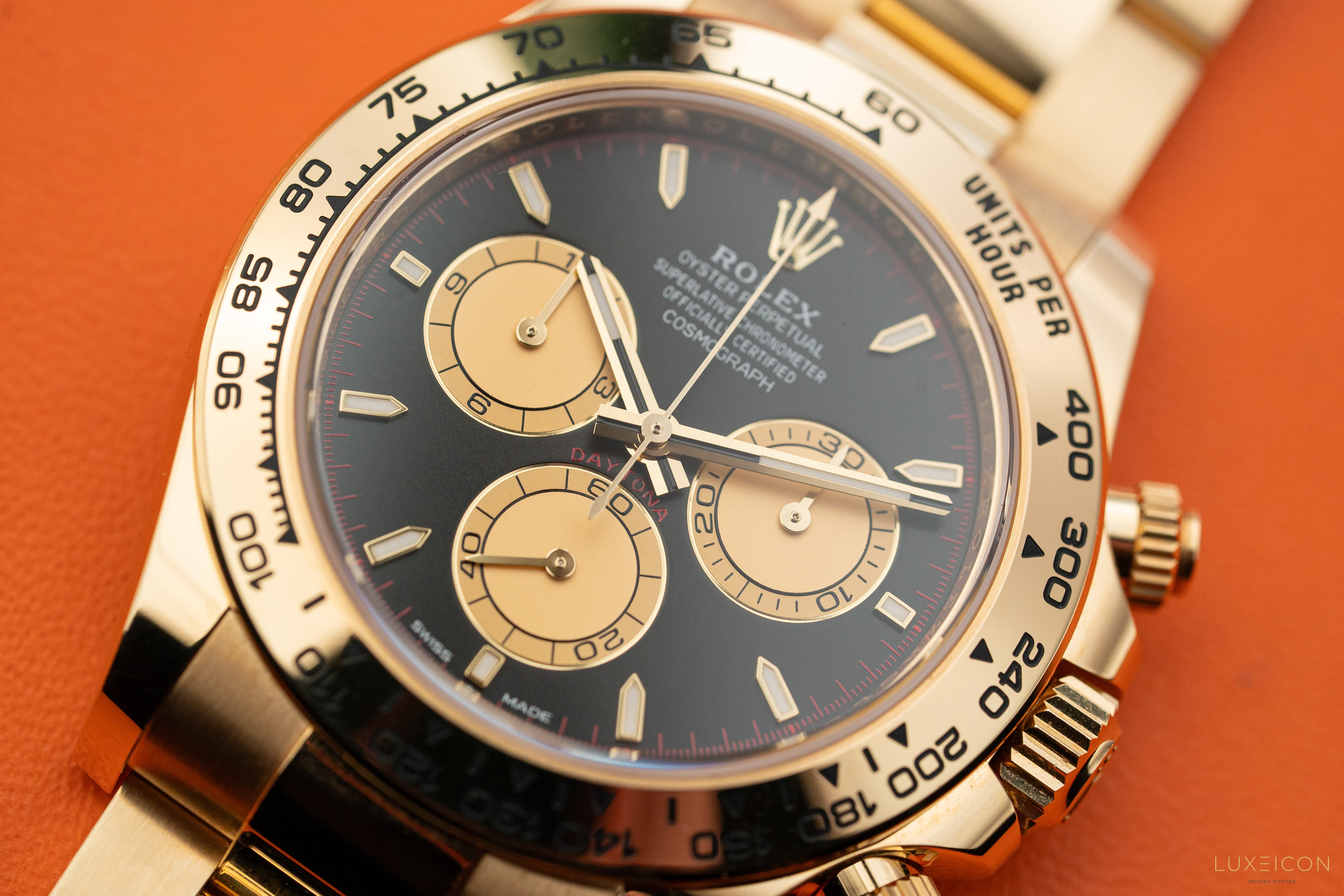 Rolex Cosmograph Daytona 40mm Yellow Gold Oyster Paul Newman 126508
