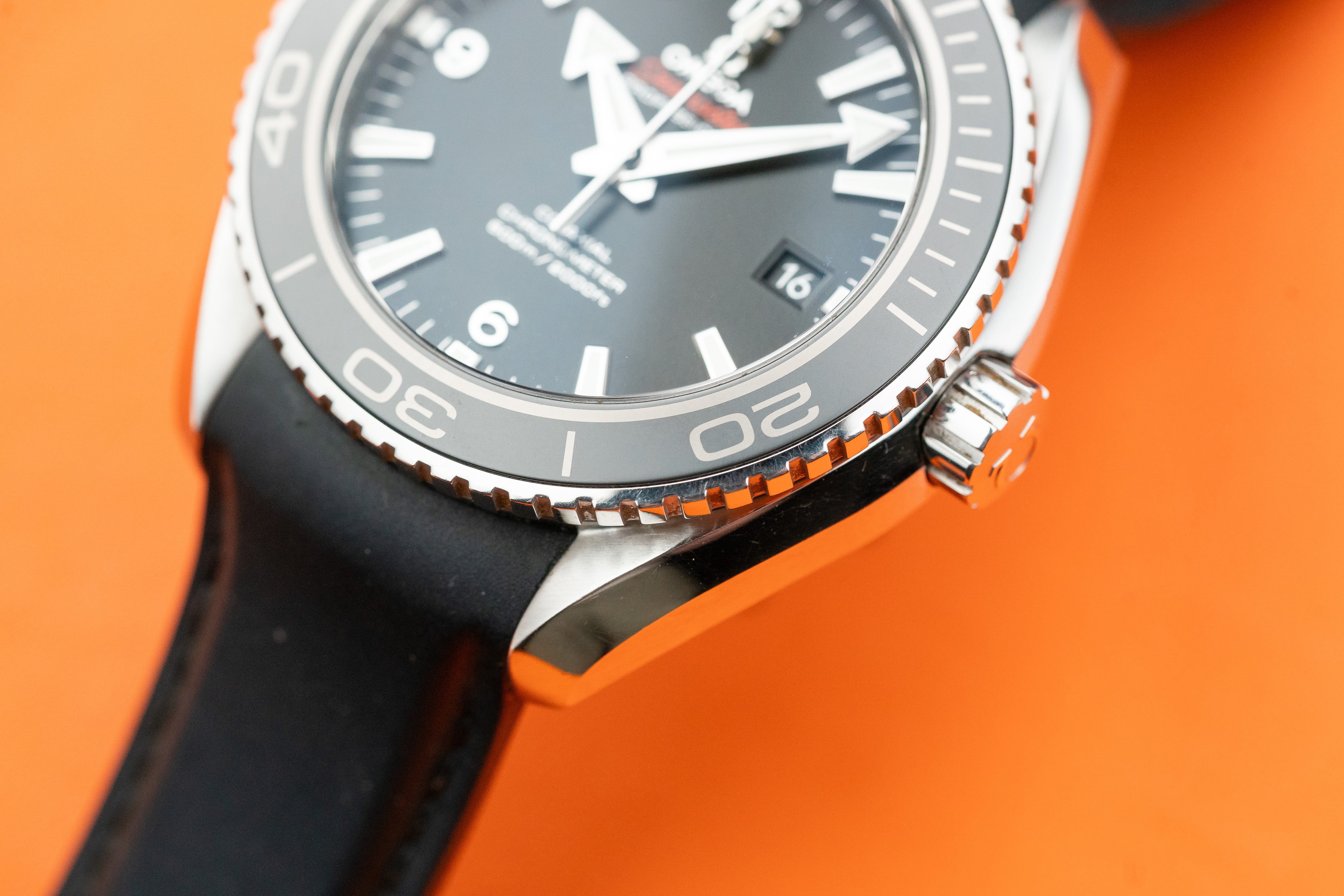 Omega Seamaster Planet Ocean 600M Steel Mens Watch 232.30.46.21.01.001 watch only