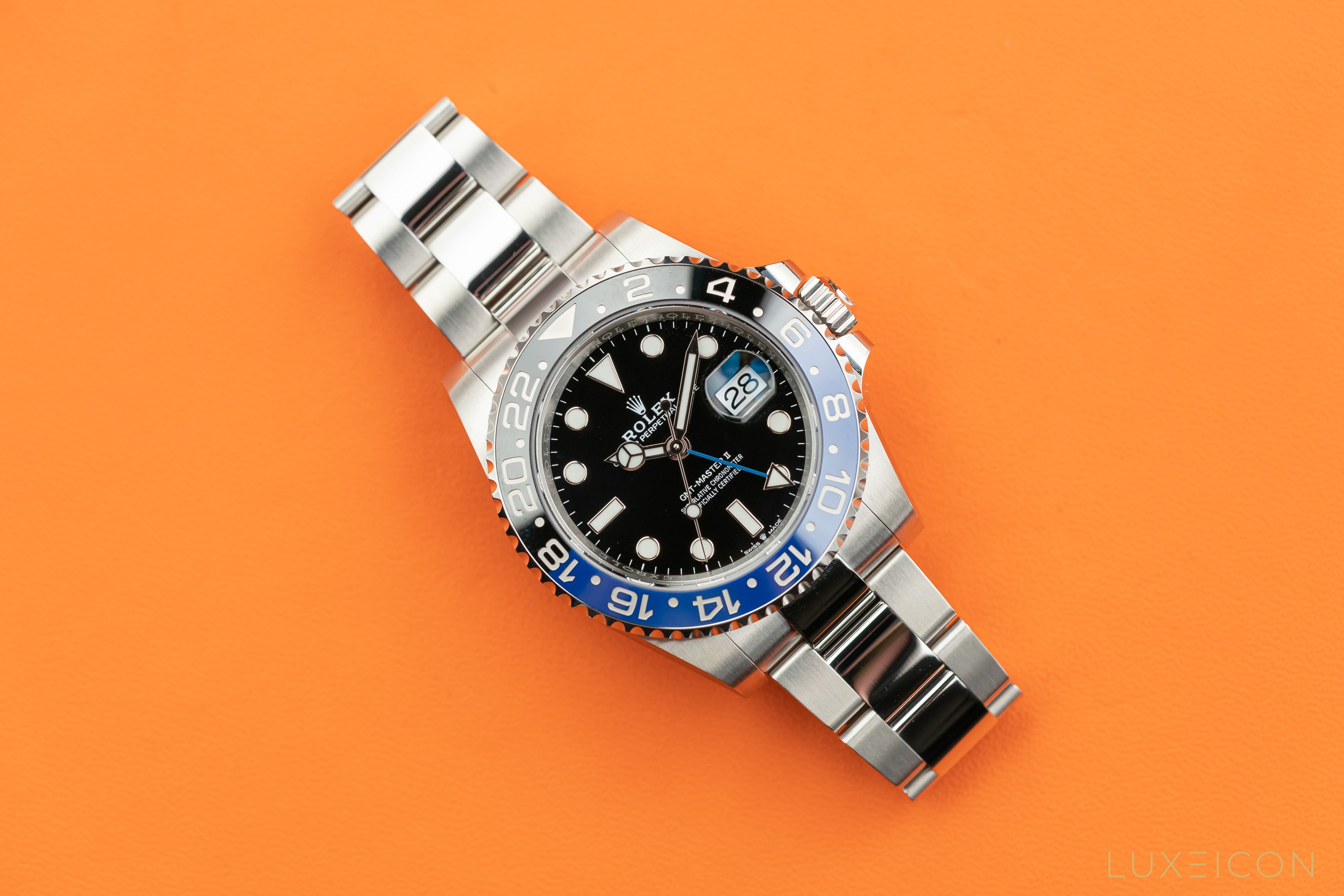Rolex GMT-Master II "Batman" Oyster Bracelet 126710BLNR