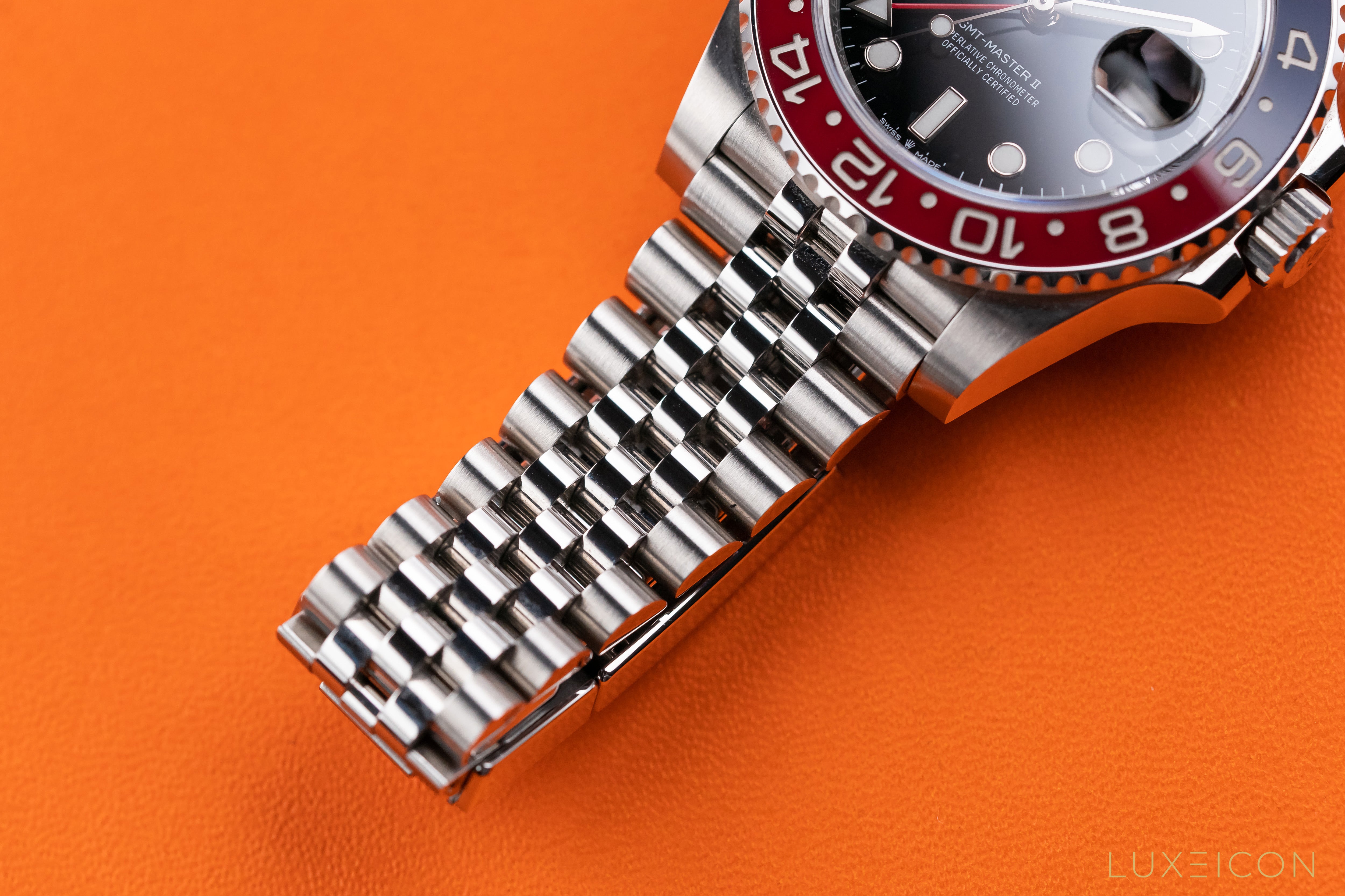 Rolex GMT-Master II Stainless Steel Pepsi Jubilee Bracelet 126710BLRO 2020