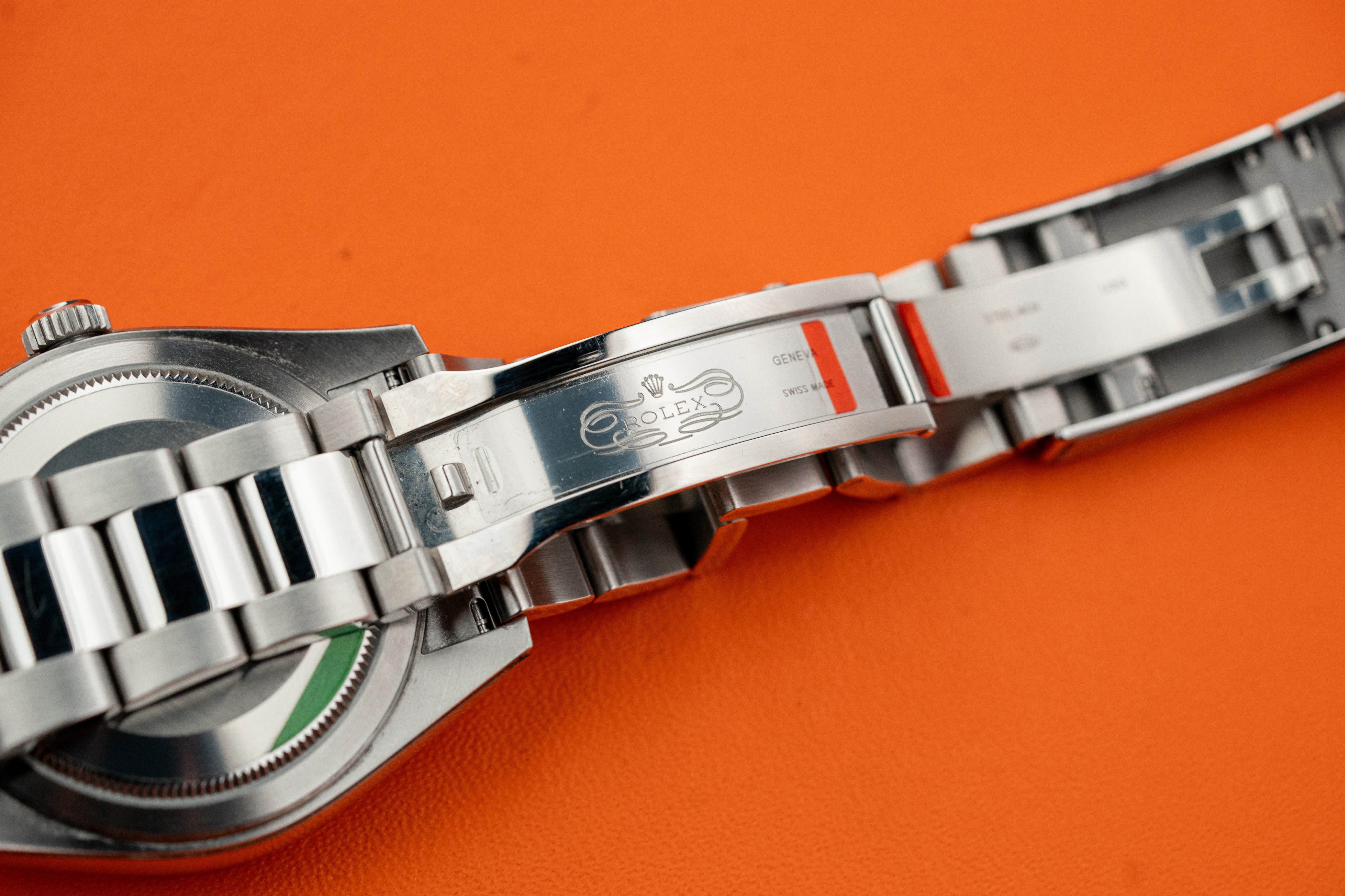 Rolex Sky-Dweller 18k White Gold 42mm Blue Dial Steel Oyster Bracelet 326934