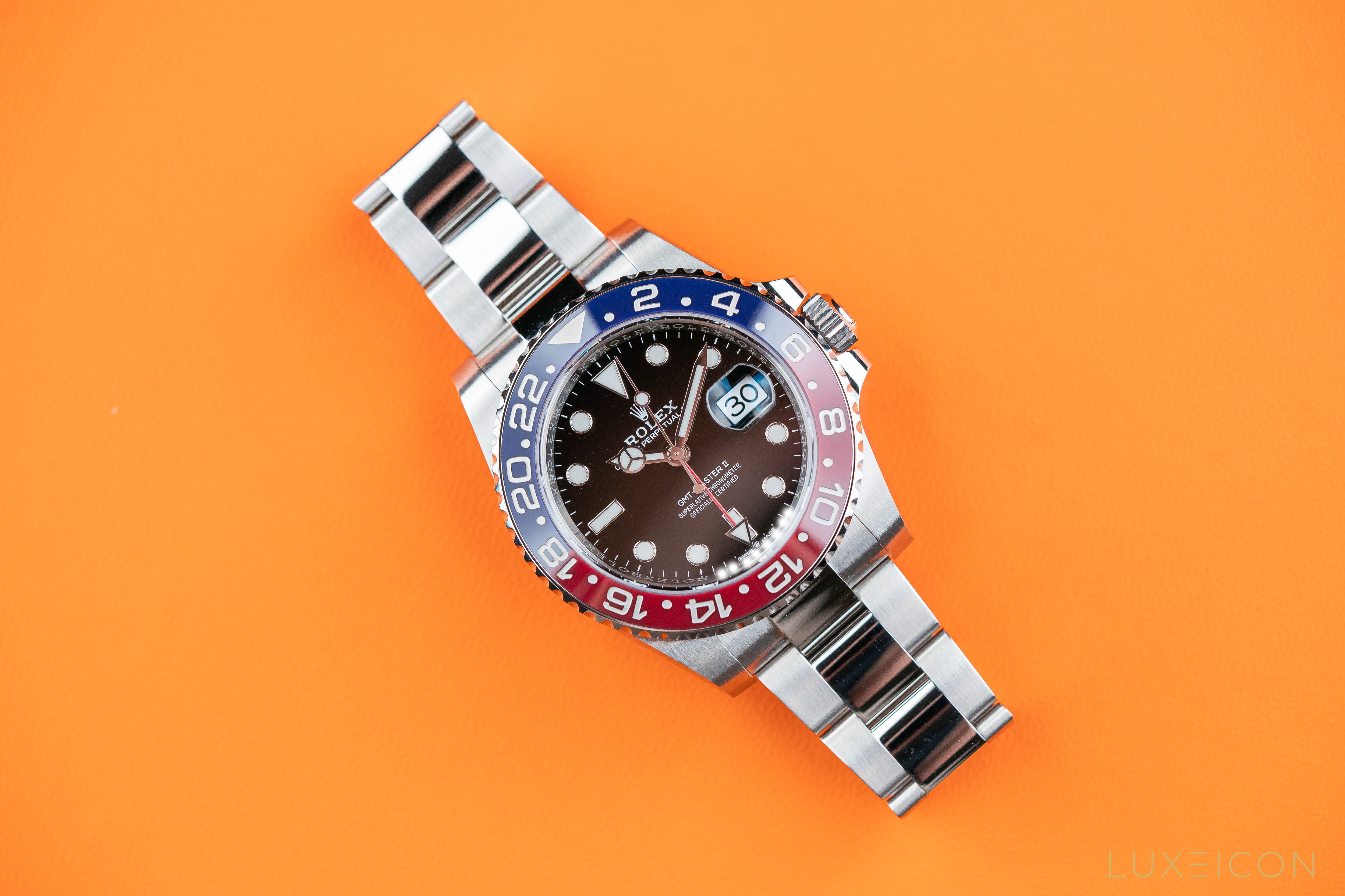 Rolex GMT-Master II Pepsi 126710BLRO 2022 Model Oyster Bracelet