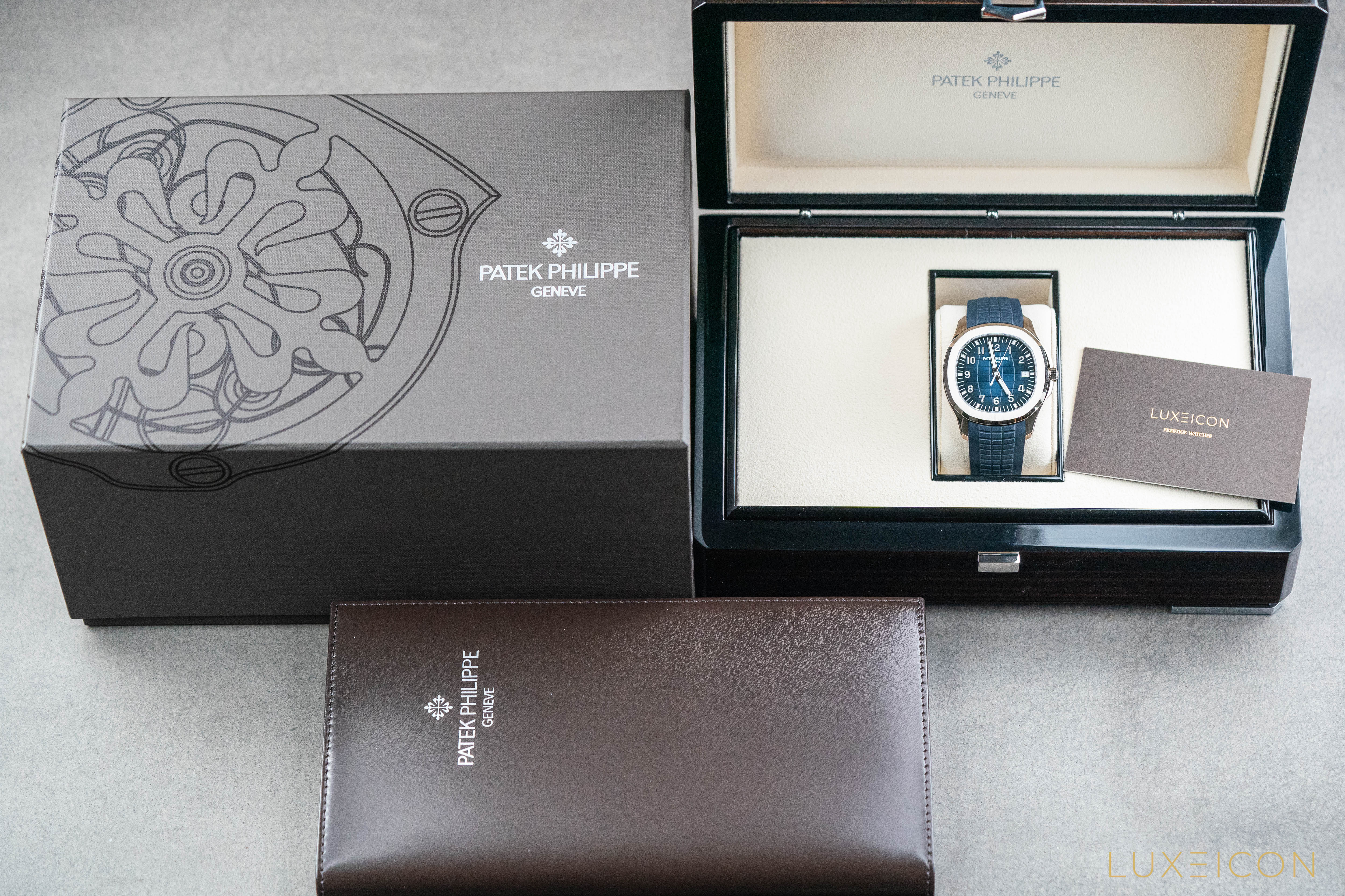 Patek Philippe Aquanaut 5168G-001 Aquanaut Blue Dial 42mm White Gold 2025