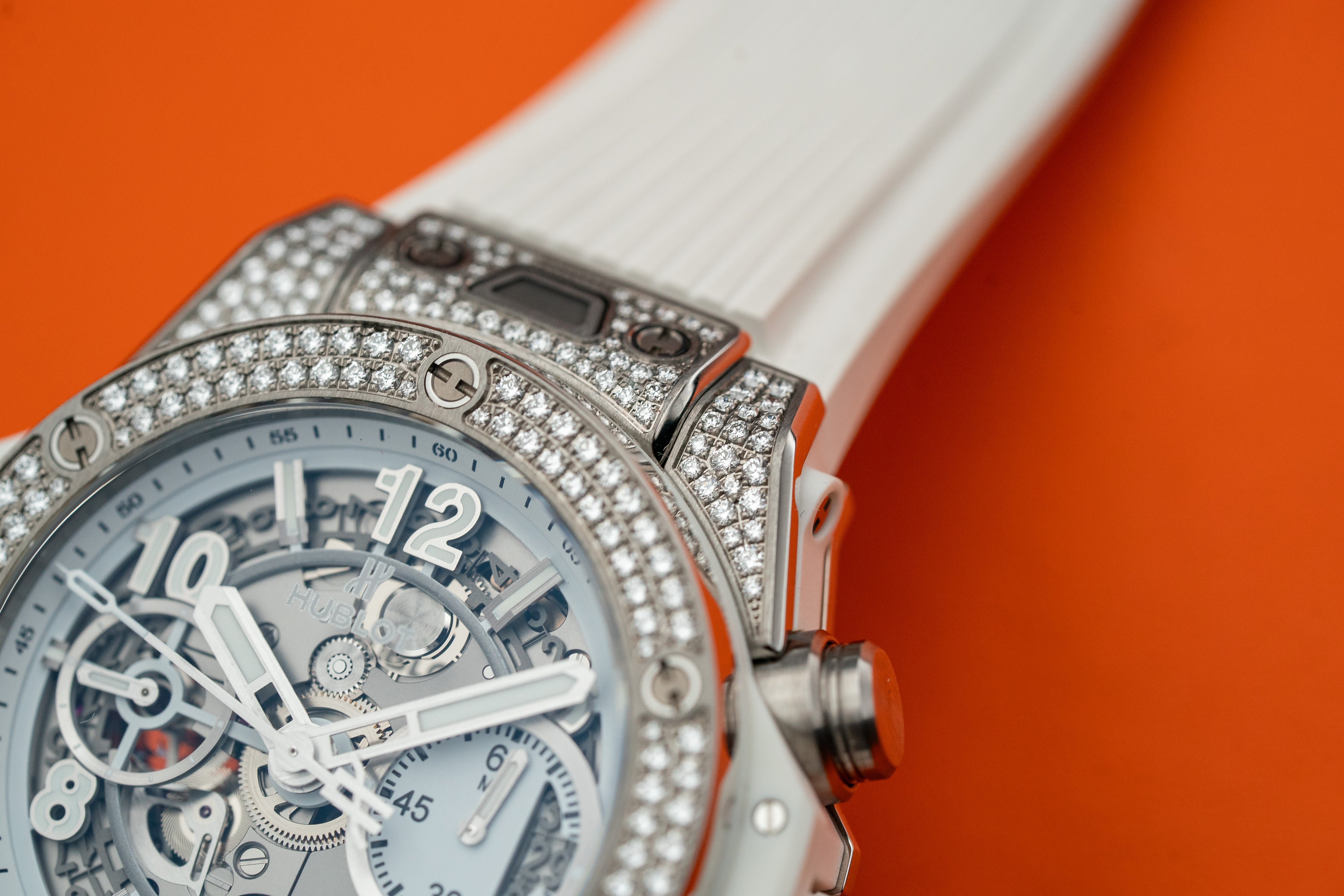 Hublot Big Bang Unico Titanium White Pavé 42mm 441.NE.2011.RW.1704