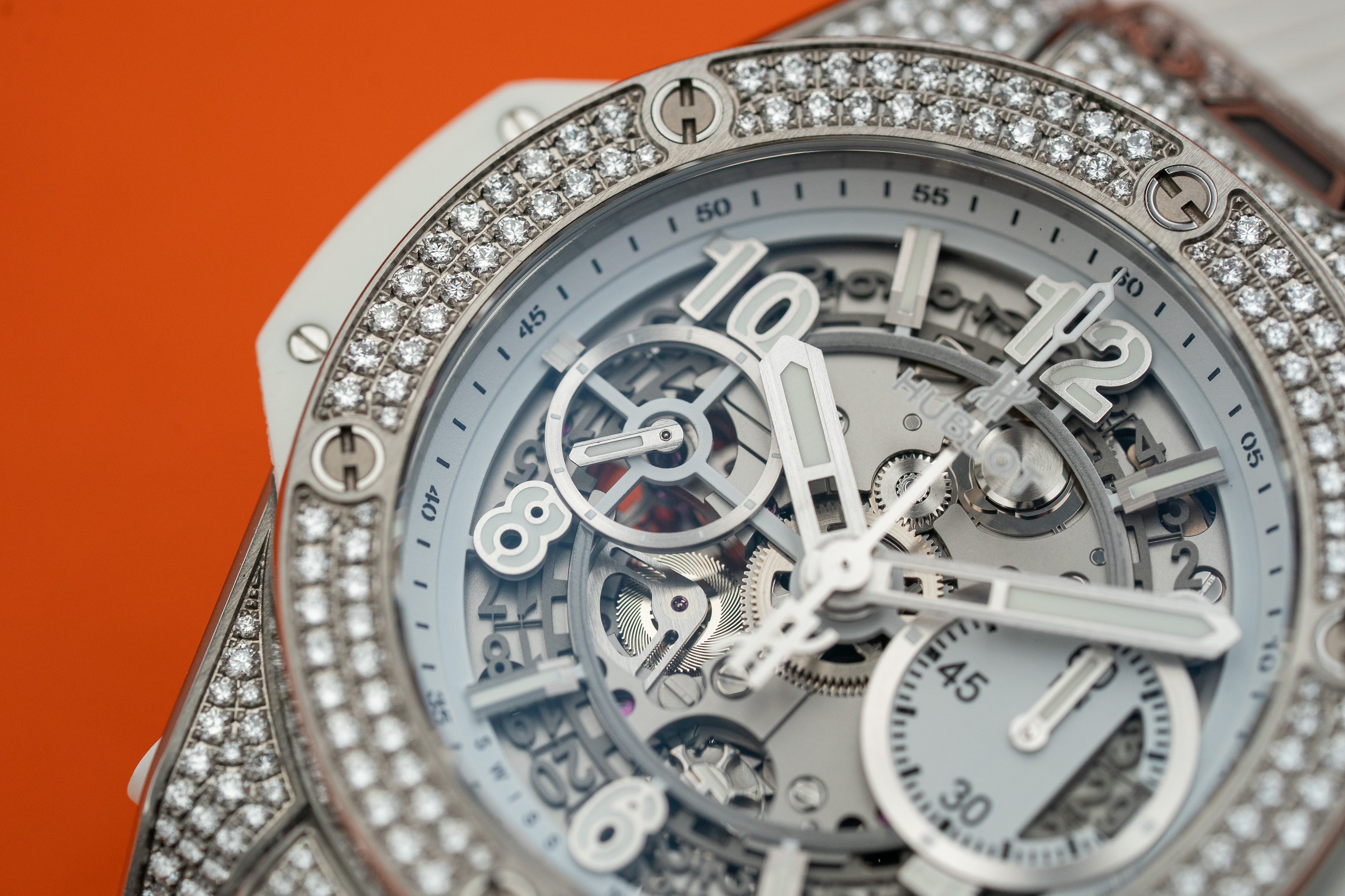Hublot Big Bang Unico Titanium White Pavé 42mm 441.NE.2011.RW.1704