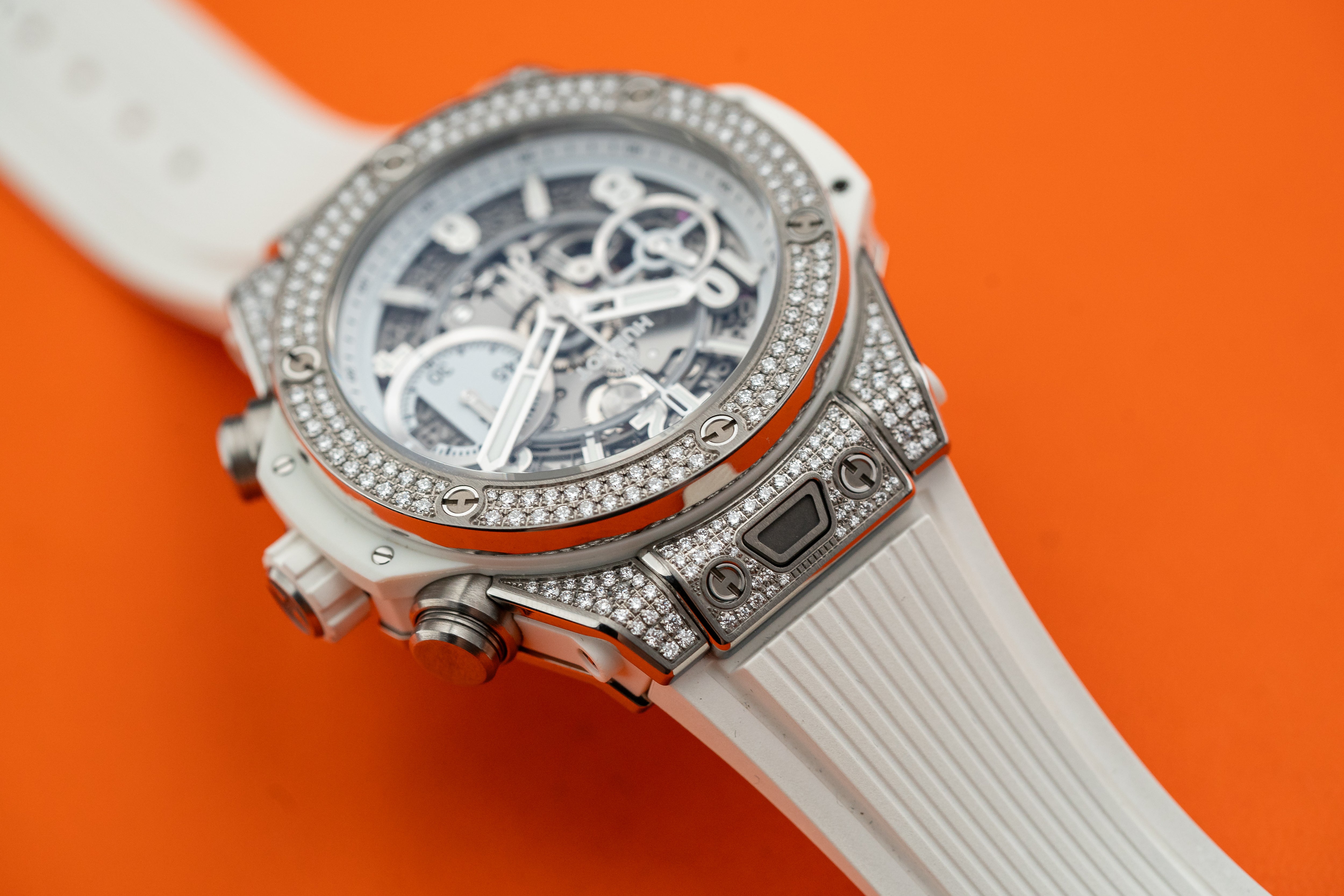 Hublot Big Bang Unico Titanium White Pavé 42mm 441.NE.2011.RW.1704