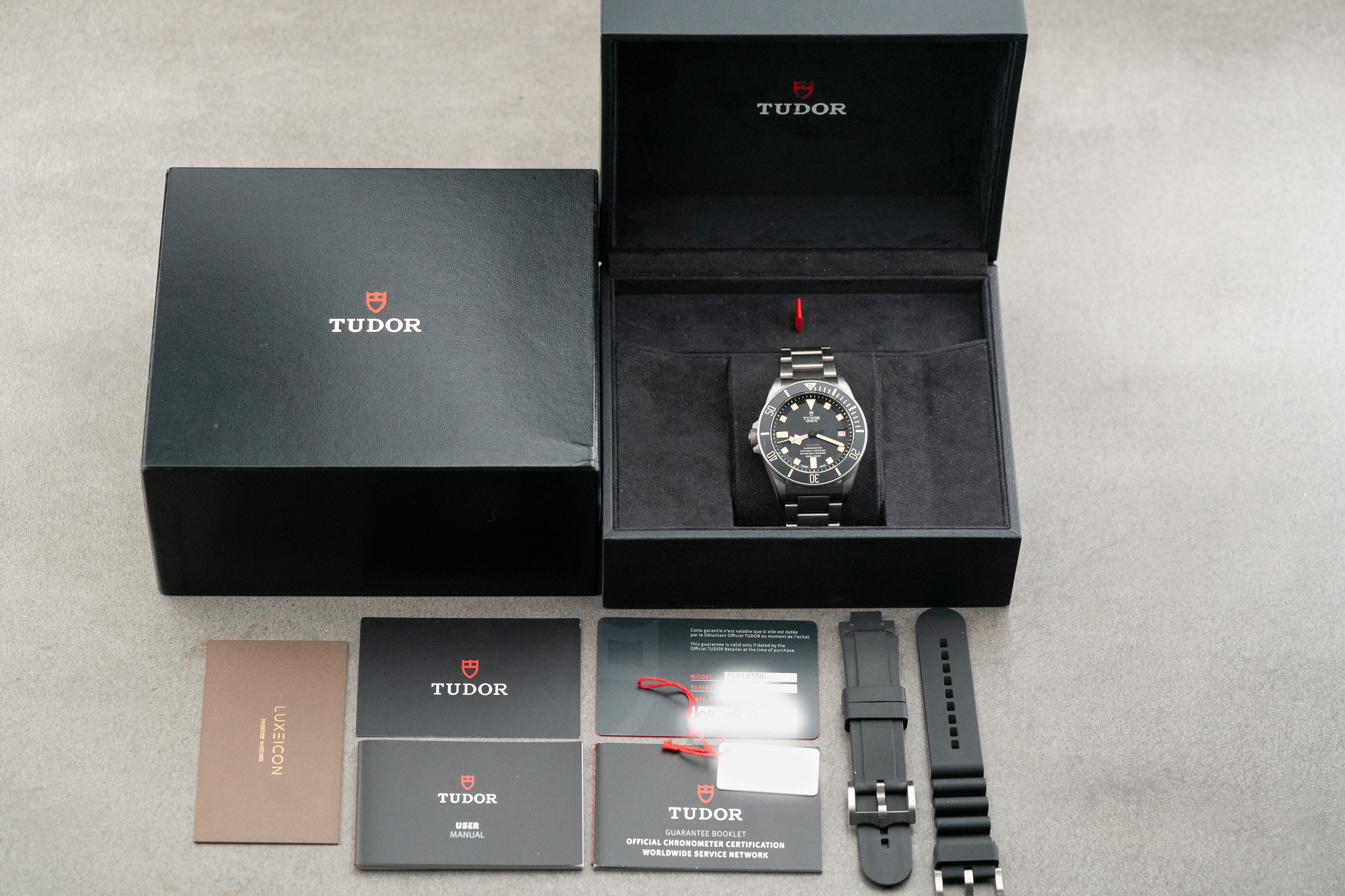 Tudor Heritage Black Bay Pelagos LHD Titanium Black 25610TN