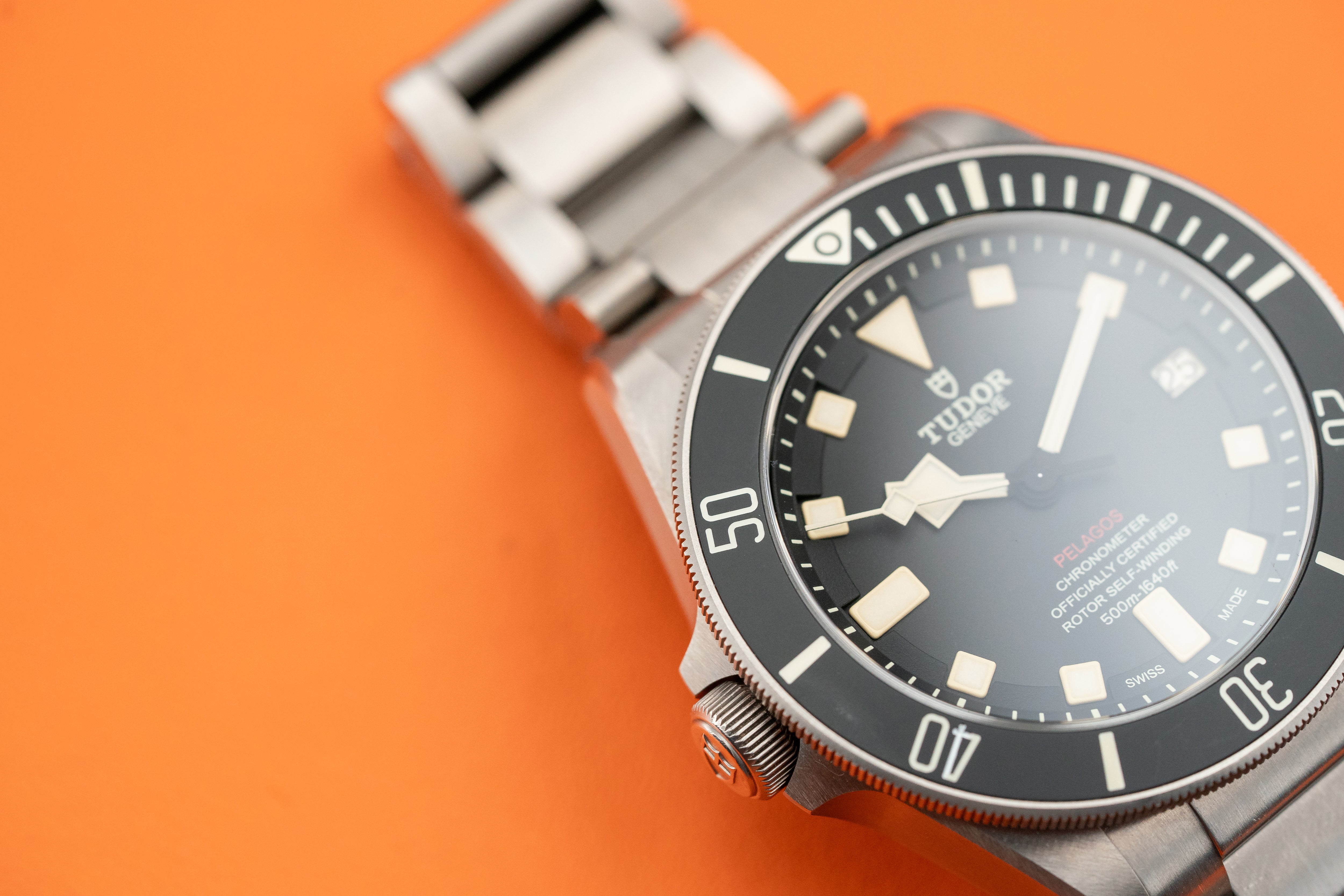 Tudor Heritage Black Bay Pelagos LHD Titanium Black 25610TN
