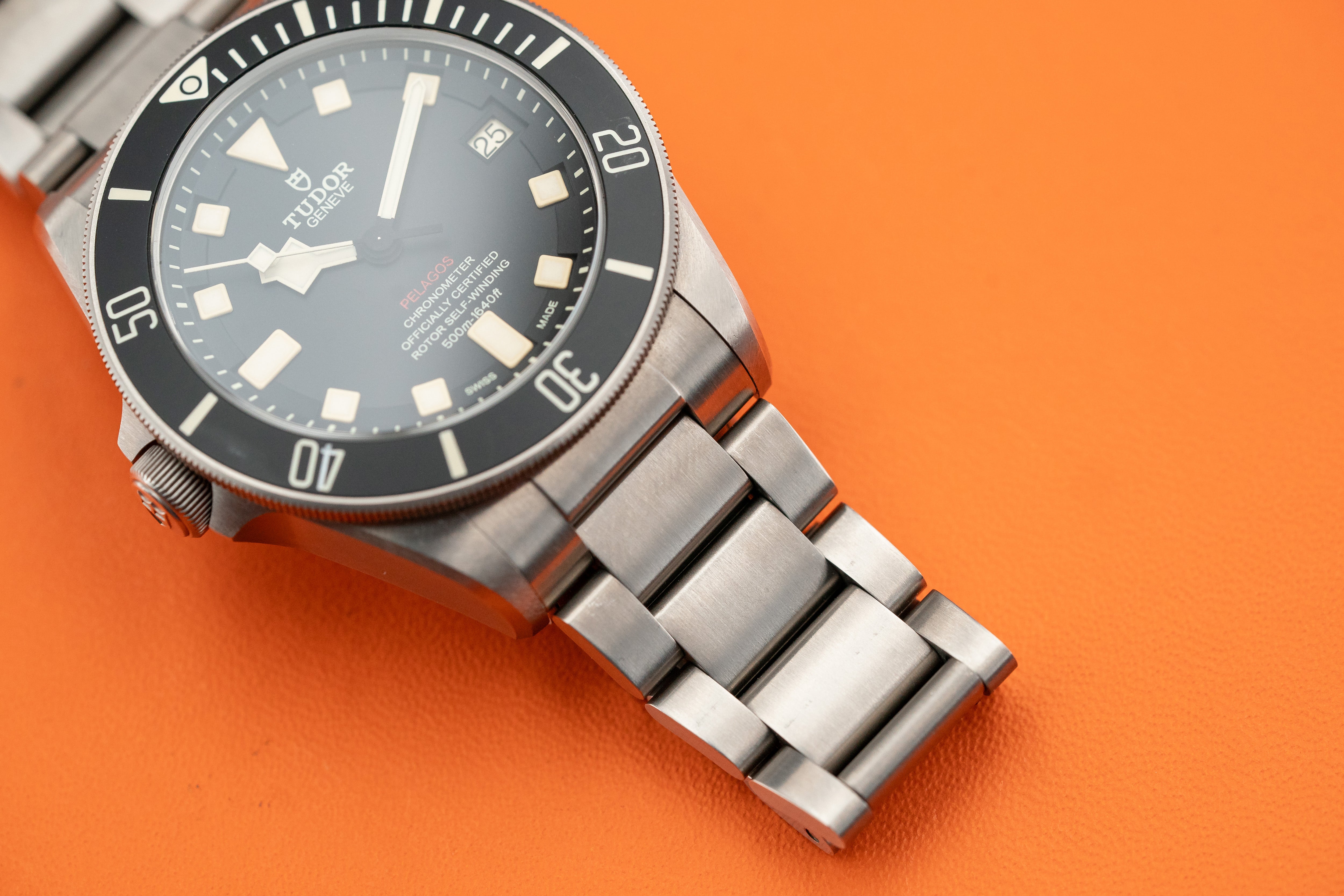 Tudor Heritage Black Bay Pelagos LHD Titanium Black 25610TN