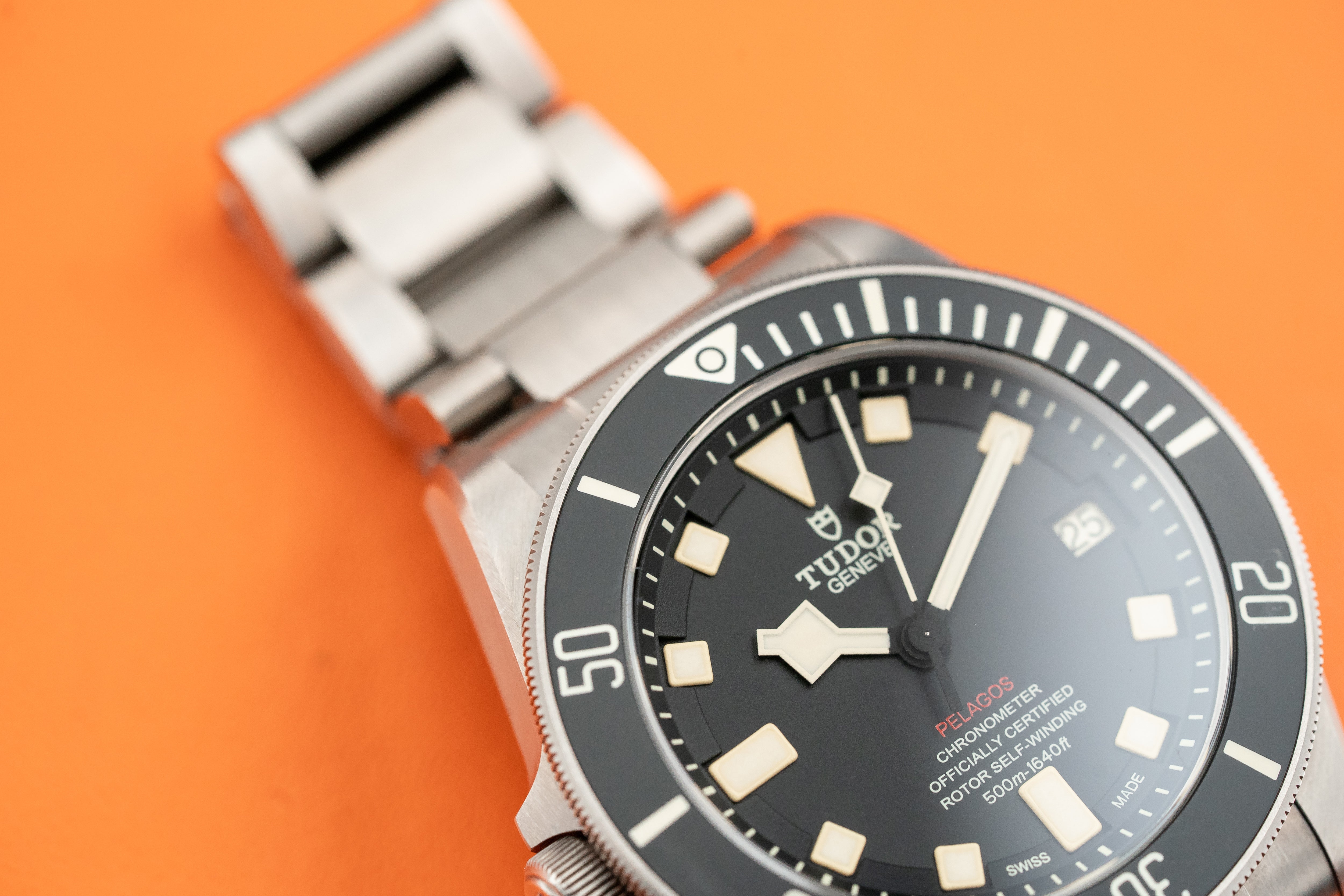 Tudor Heritage Black Bay Pelagos LHD Titanium Black 25610TN