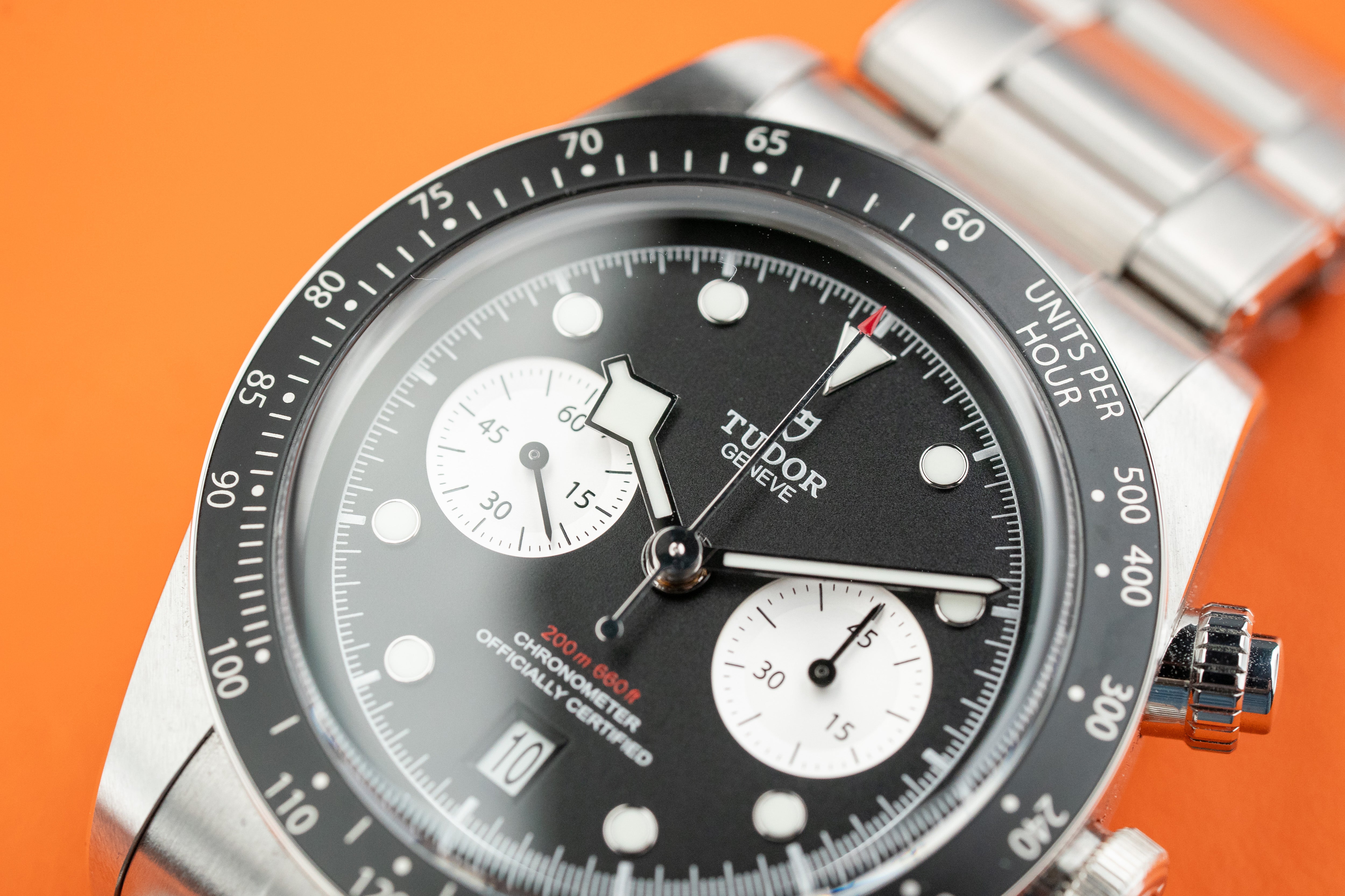 Tudor Heritage Black Bay Chronograph Full Black Dial 79360N 41 mm 2022