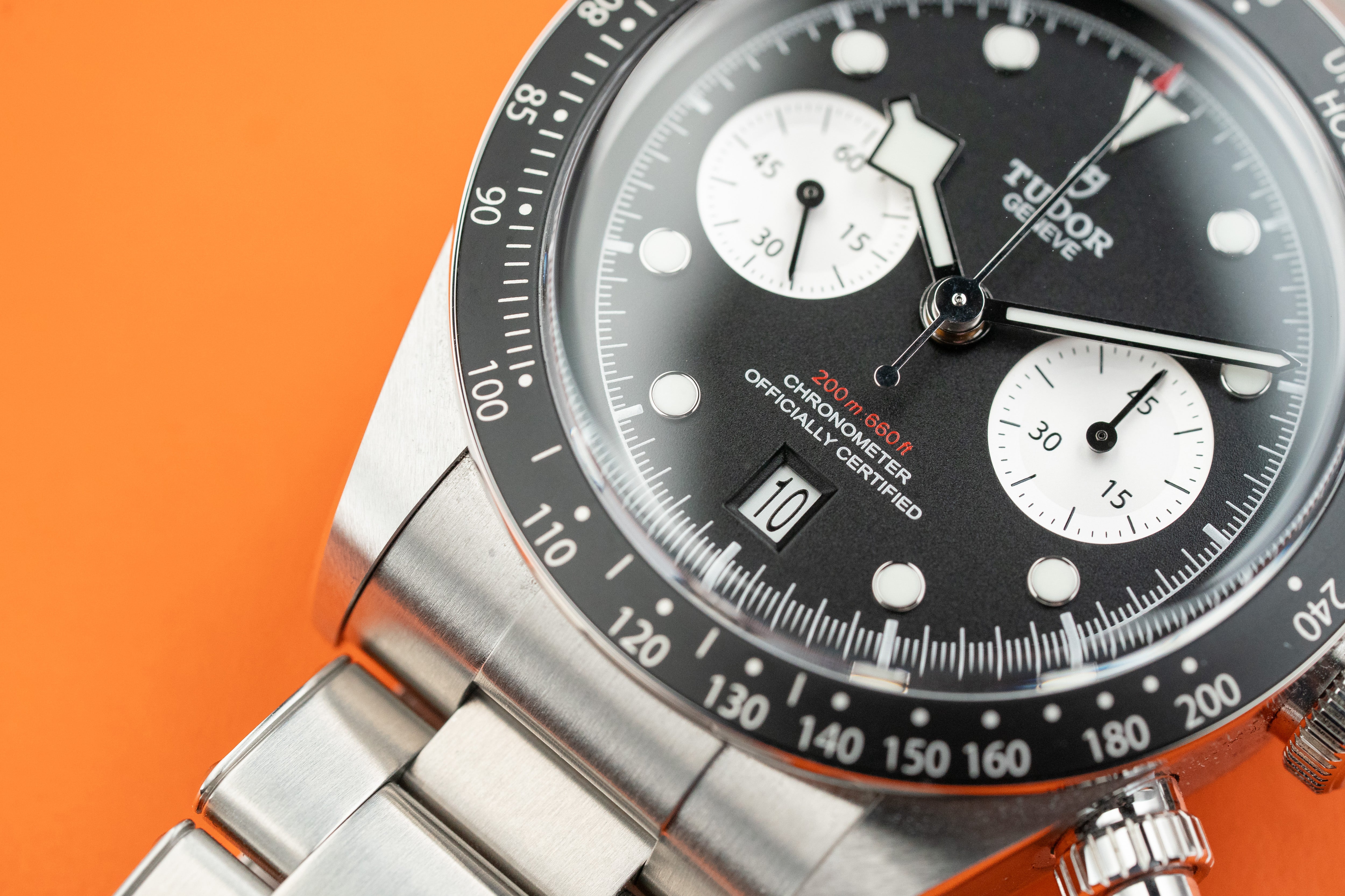 Tudor Heritage Black Bay Chronograph Full Black Dial 79360N 41 mm 2022