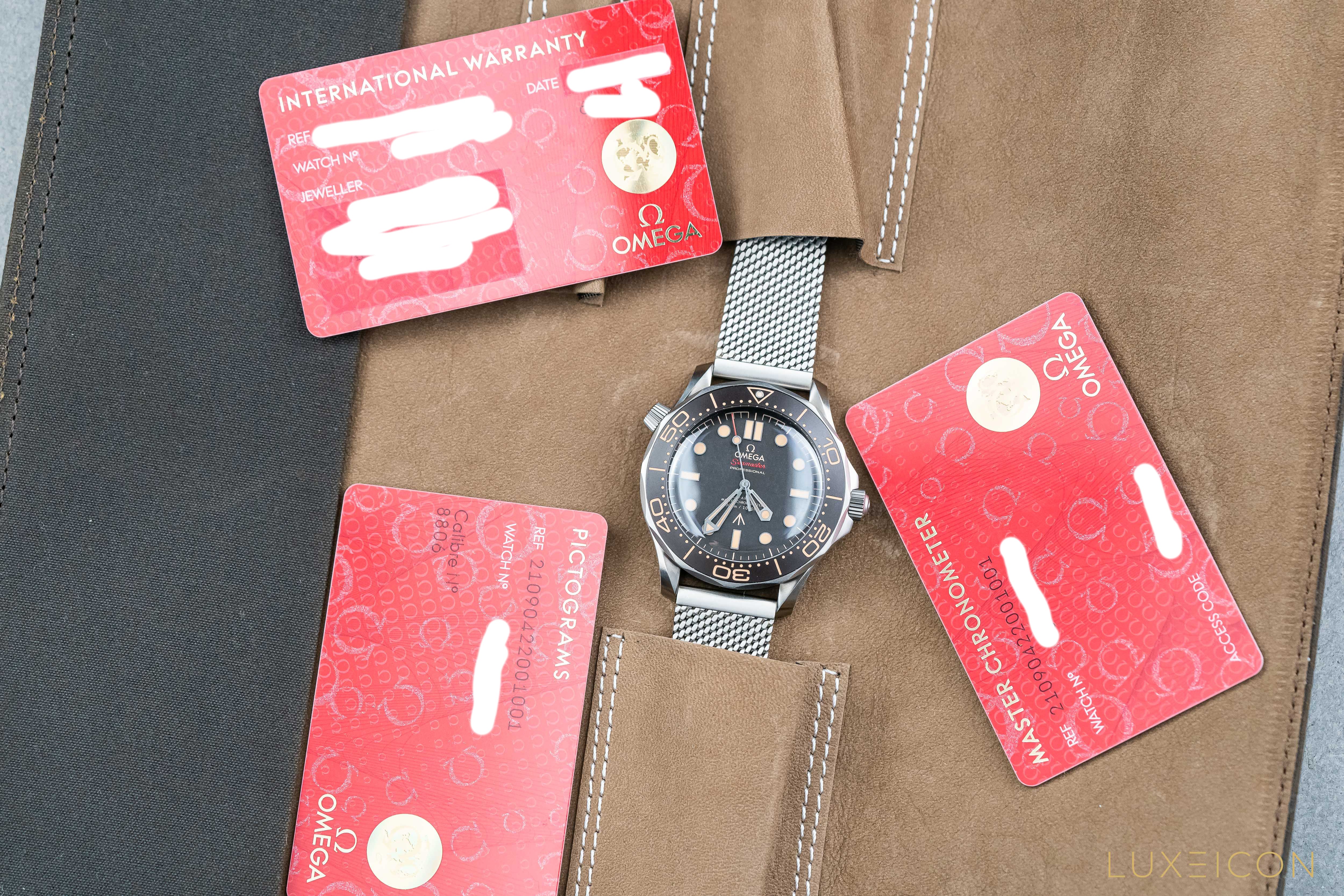 Omega Seamaster 300 Bond 007 Titanium No Time to Die NTTD 2023