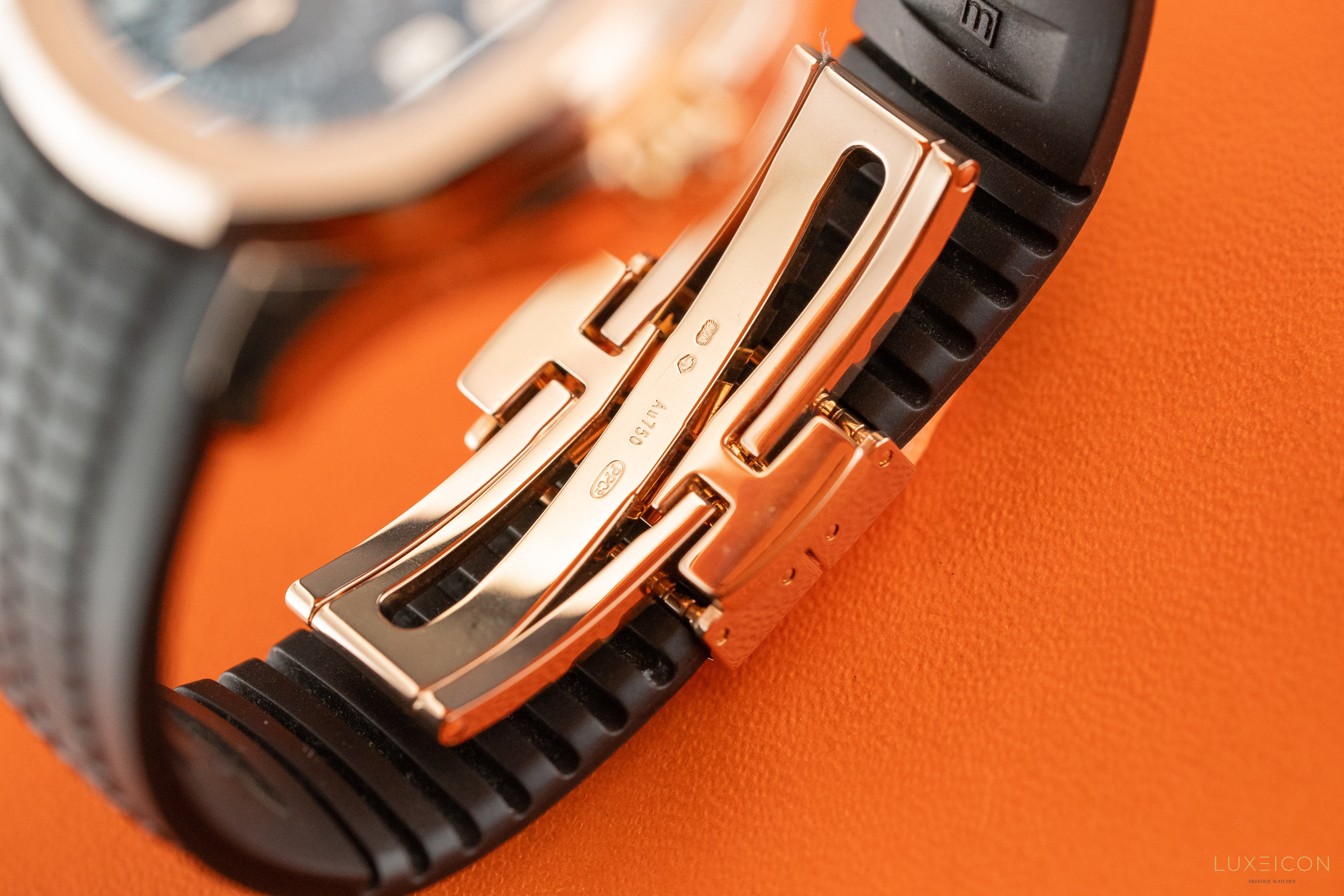Patek Philippe Aquanaut Time Travel Rose Gold 40mm Brown Dial 5164R 2019