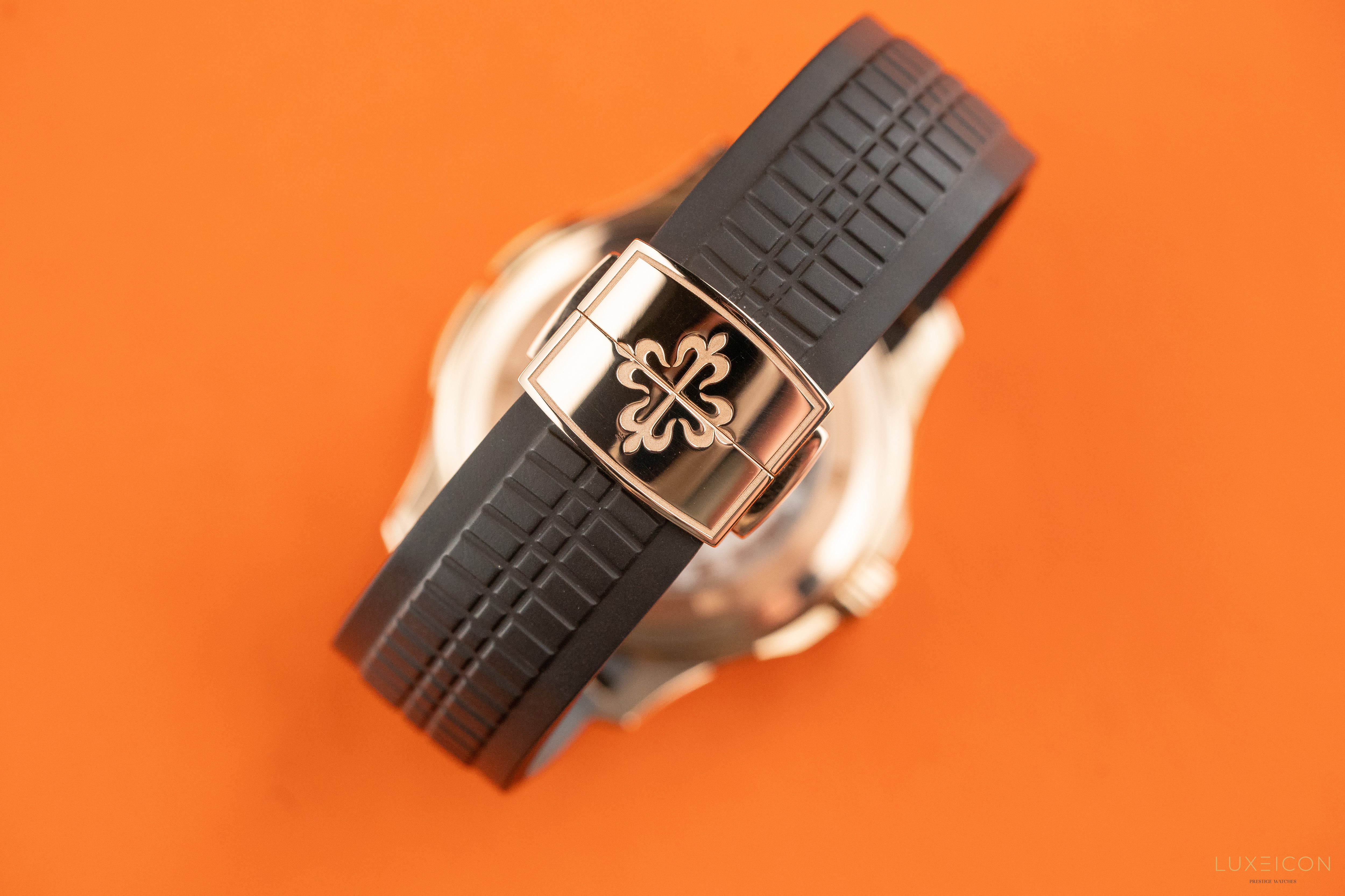 Patek Philippe Aquanaut Time Travel Rose Gold 40mm Brown Dial 5164R 2019