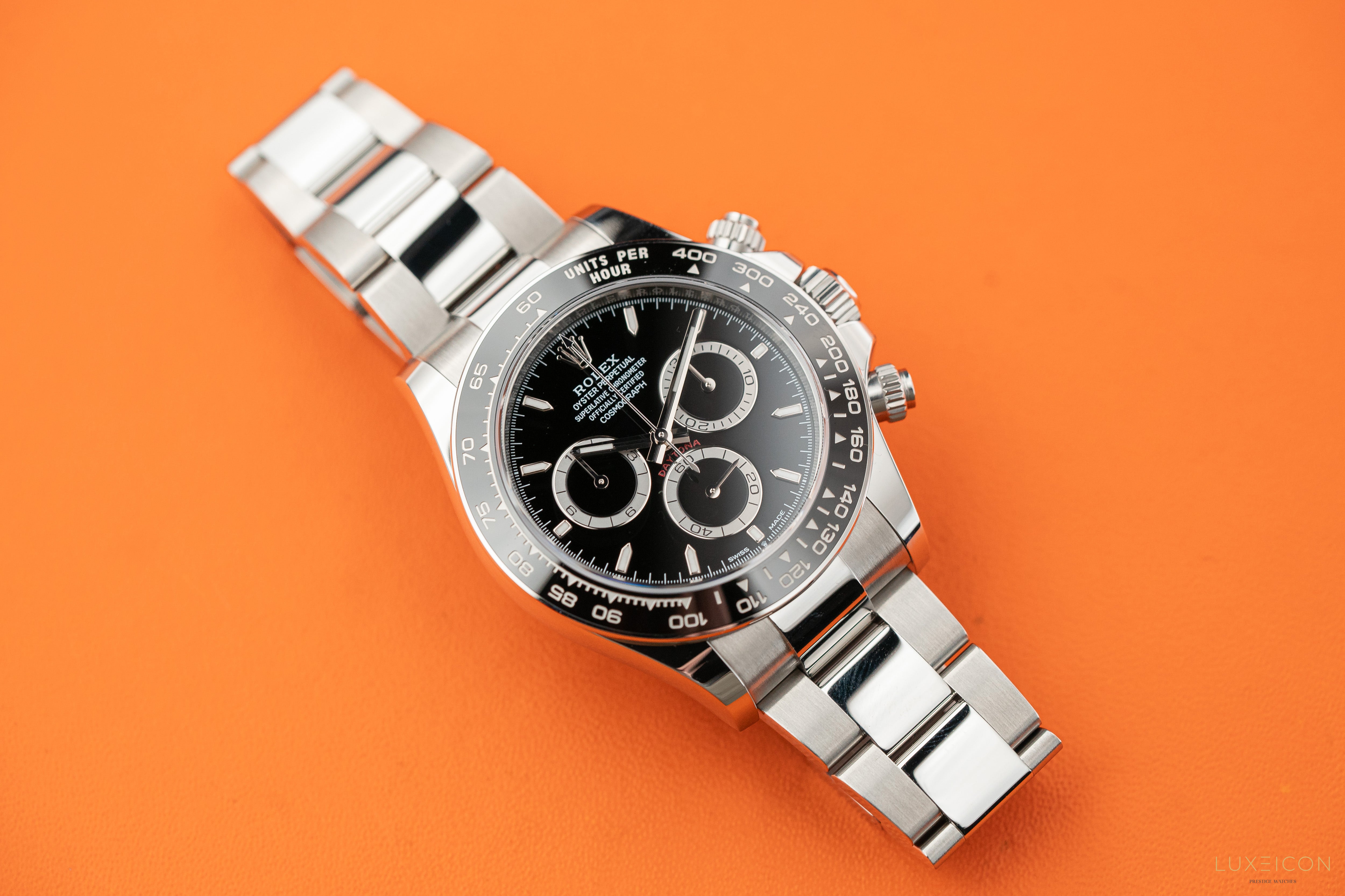 Rolex Daytona 126500LN Black Dial Stainless Steel Ceramic Bezel Steel