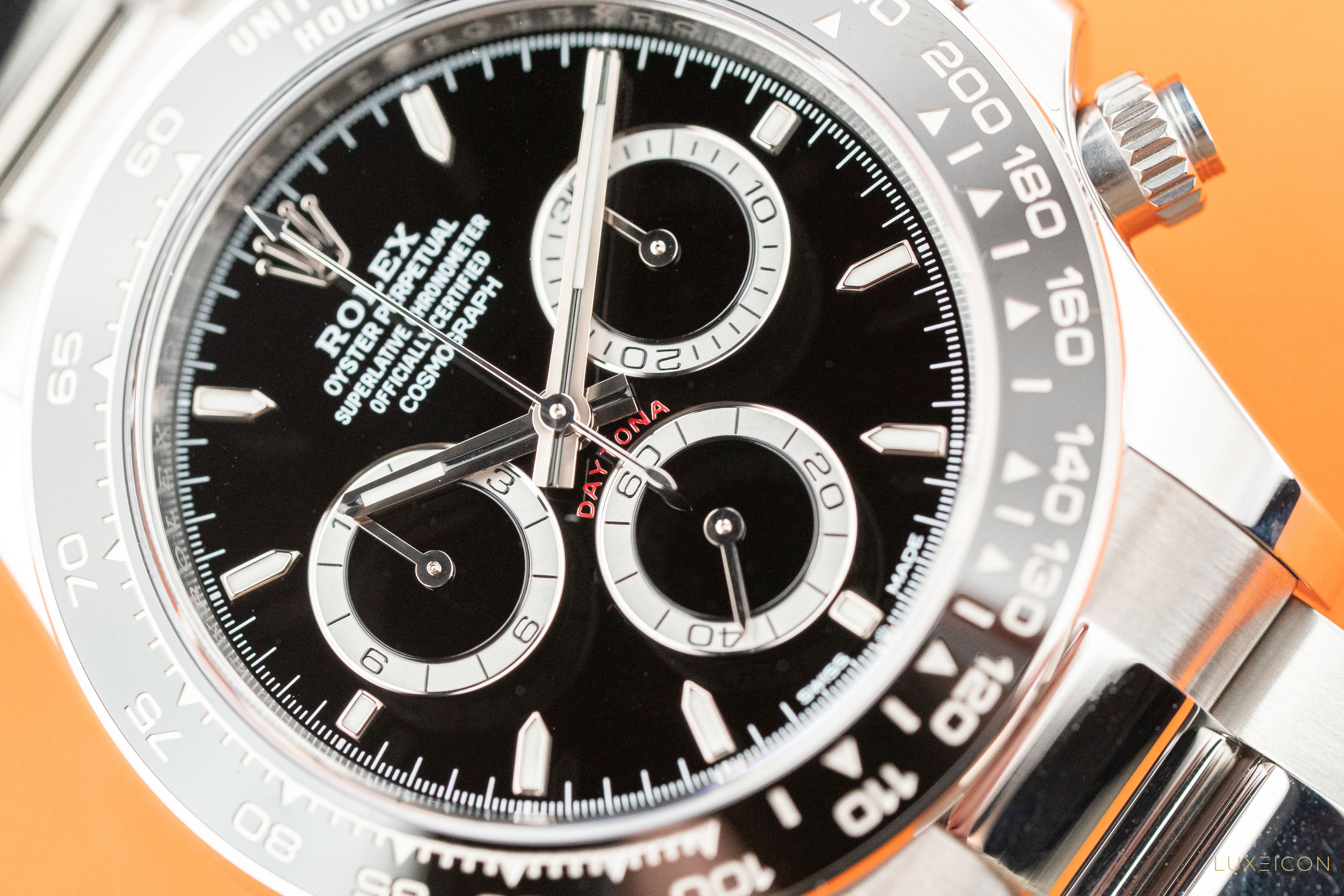 Rolex Daytona 126500LN Black Dial Stainless Steel Ceramic Bezel Steel