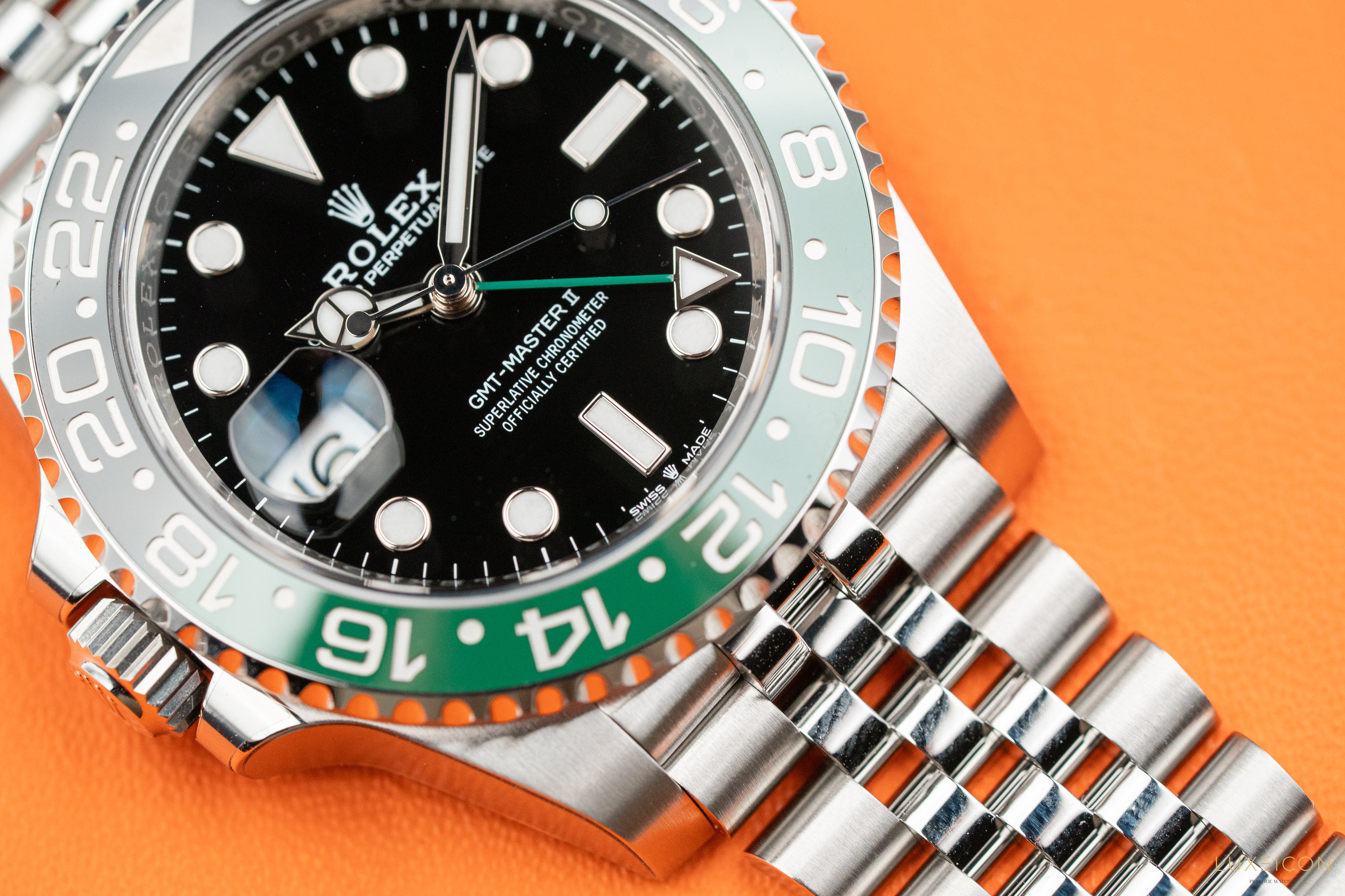 Rolex GMT-Master II Steel Sprite Lefty Jubilee 126720VTNR