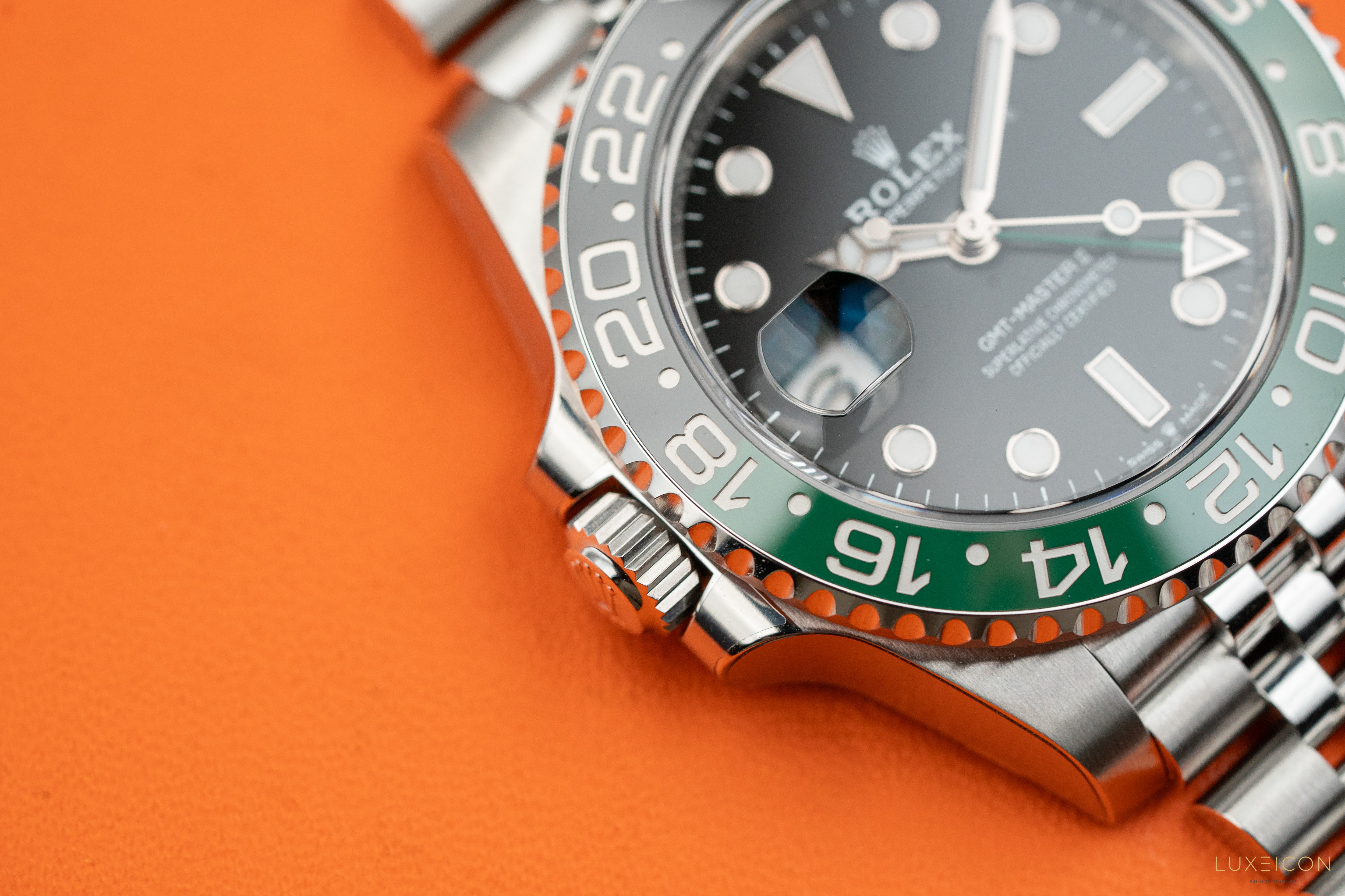 Rolex GMT-Master II Steel Sprite Lefty Jubilee 126720VTNR