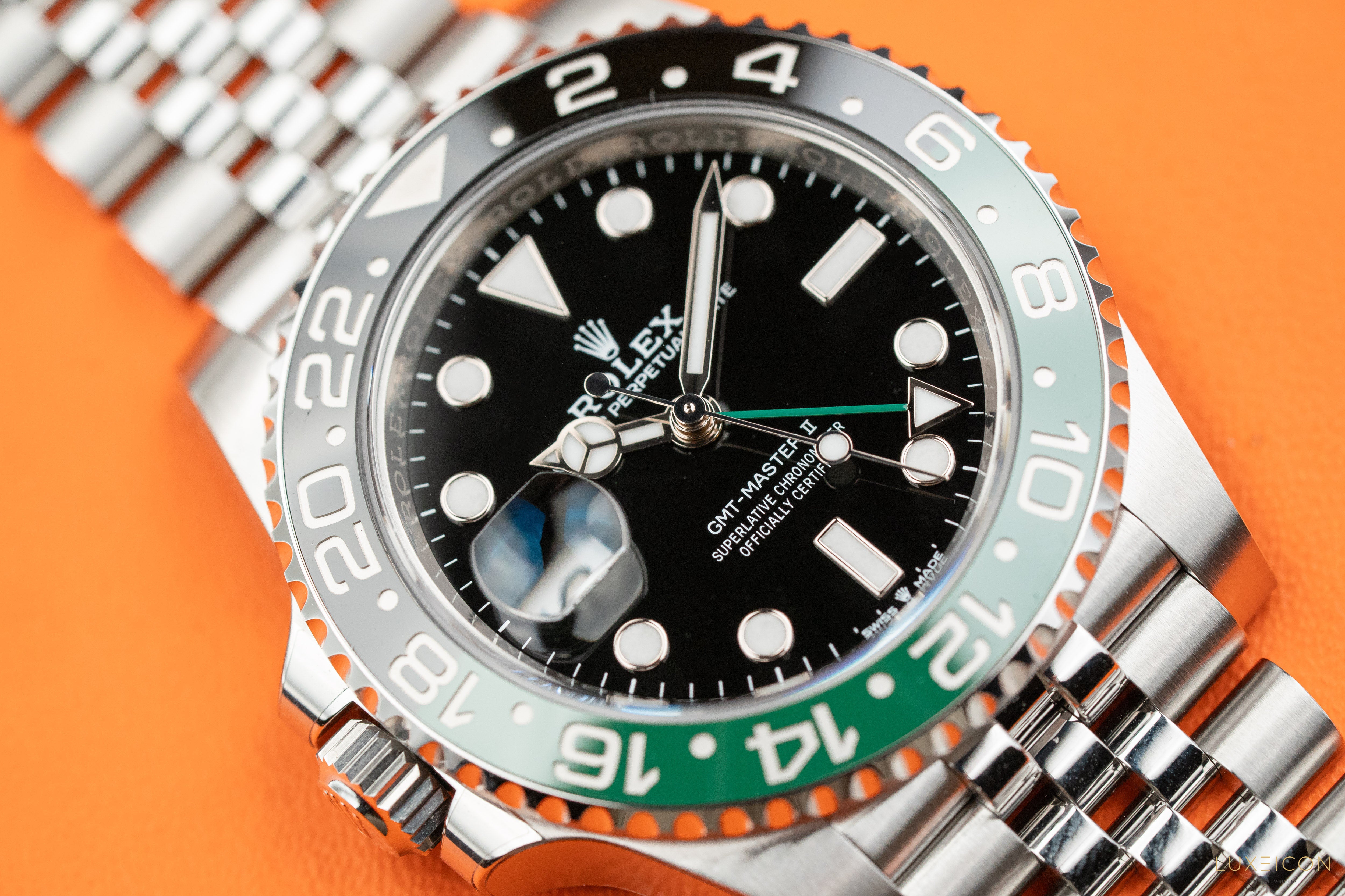Rolex GMT-Master II Steel Sprite Lefty Jubilee 126720VTNR