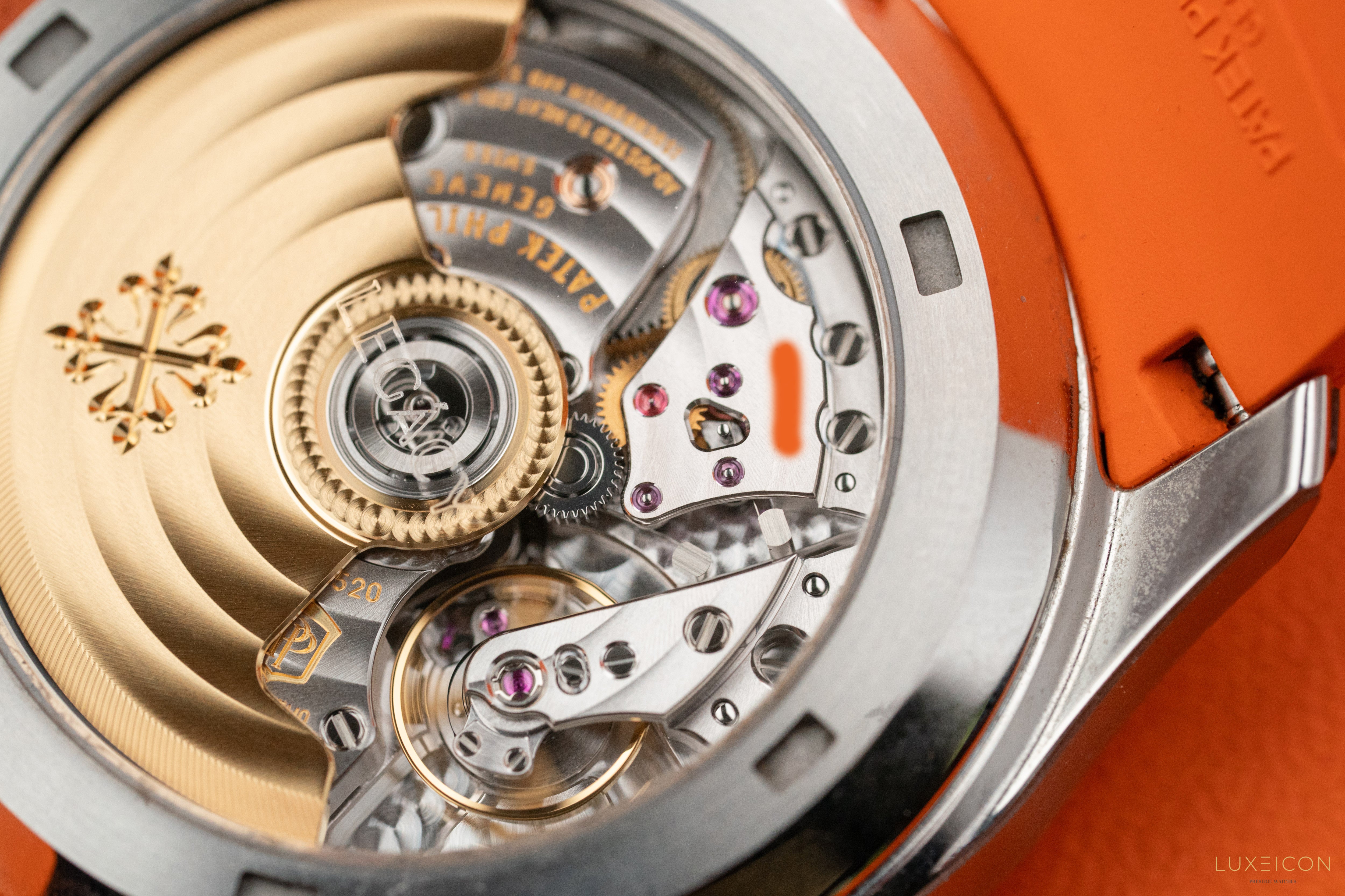 Patek Philippe Aquanaut 5968A-001 Chronograph 42mm Stainless Steel Orange hand 2021