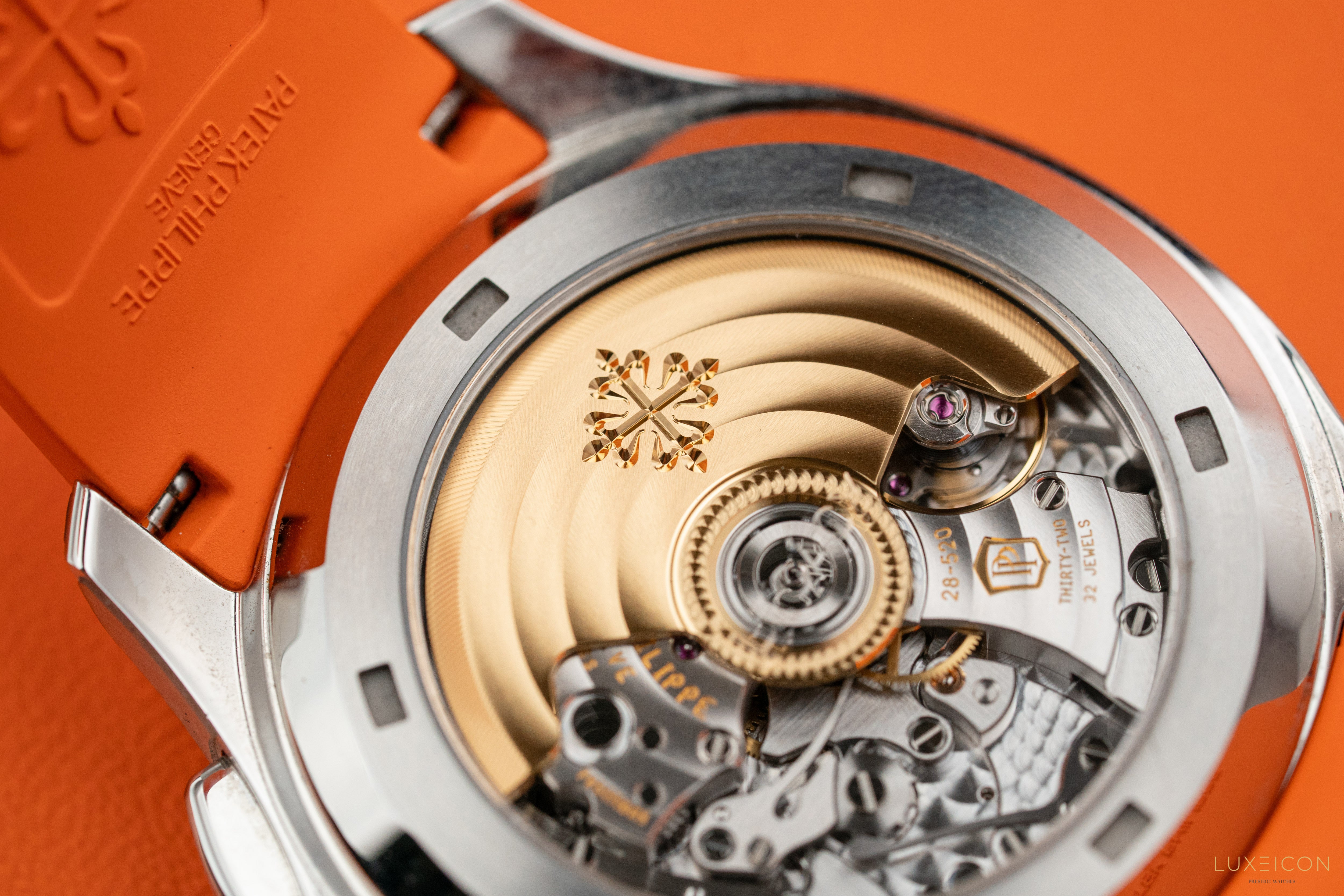 Patek Philippe Aquanaut 5968A-001 Chronograph 42mm Stainless Steel Orange hand 2021