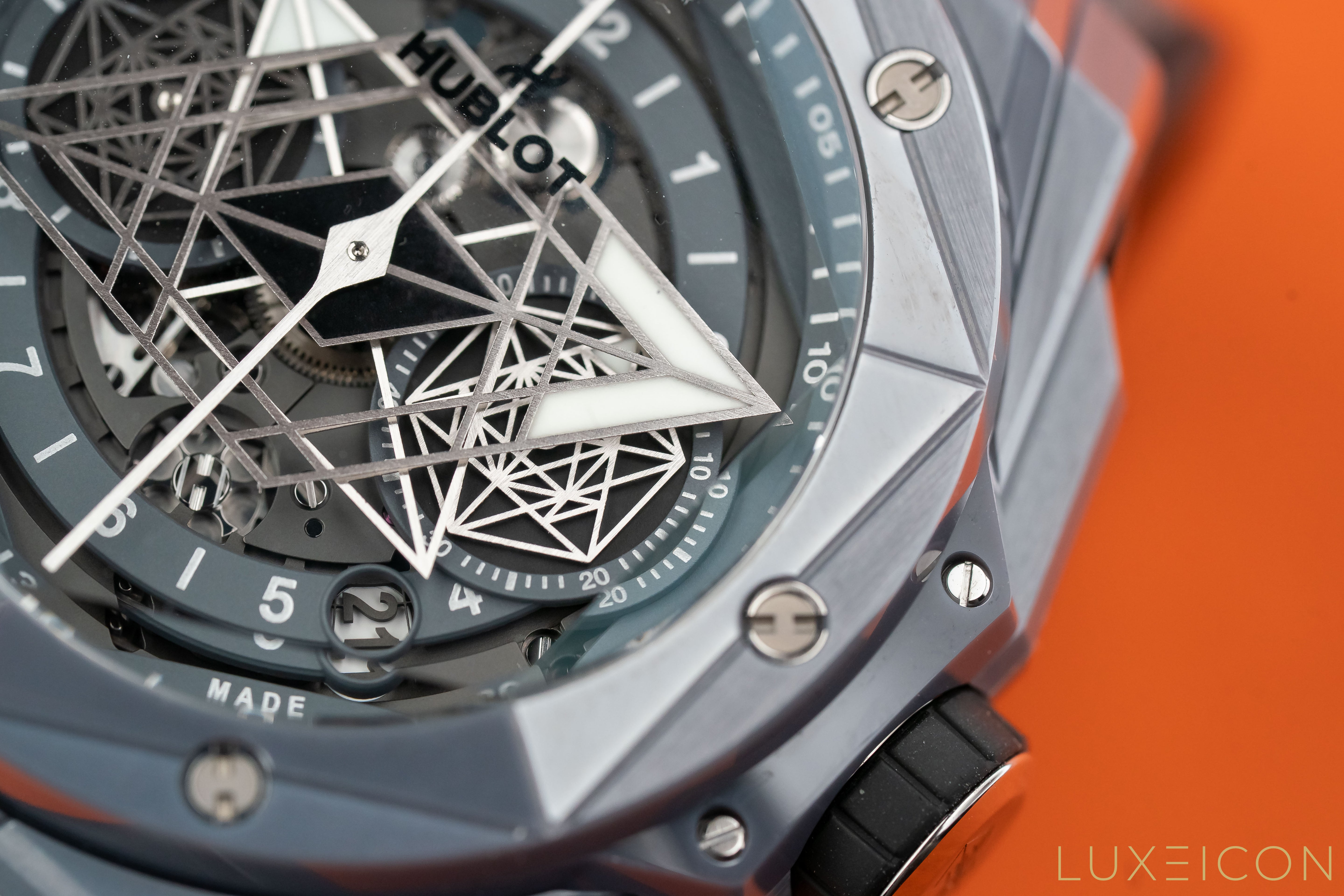 Hublot Big Bang Sang Bleu II Grey Big 45mm Ceramic Limited Edition Ref. 418.FX.8007.RX.MXM21