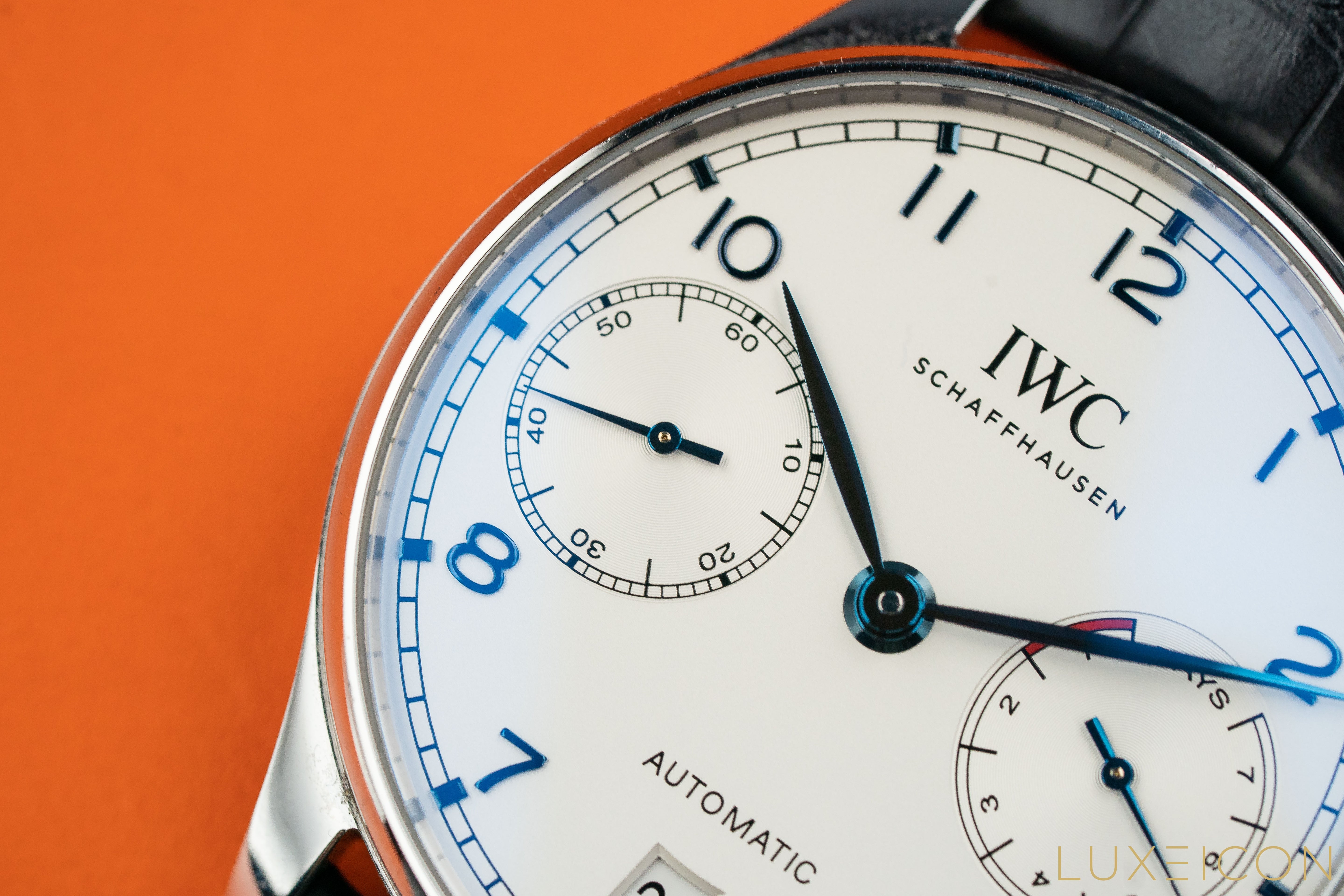IWC Portuguese Automatic Portugieser 7 Day IW500705 Silver Dial 42mm