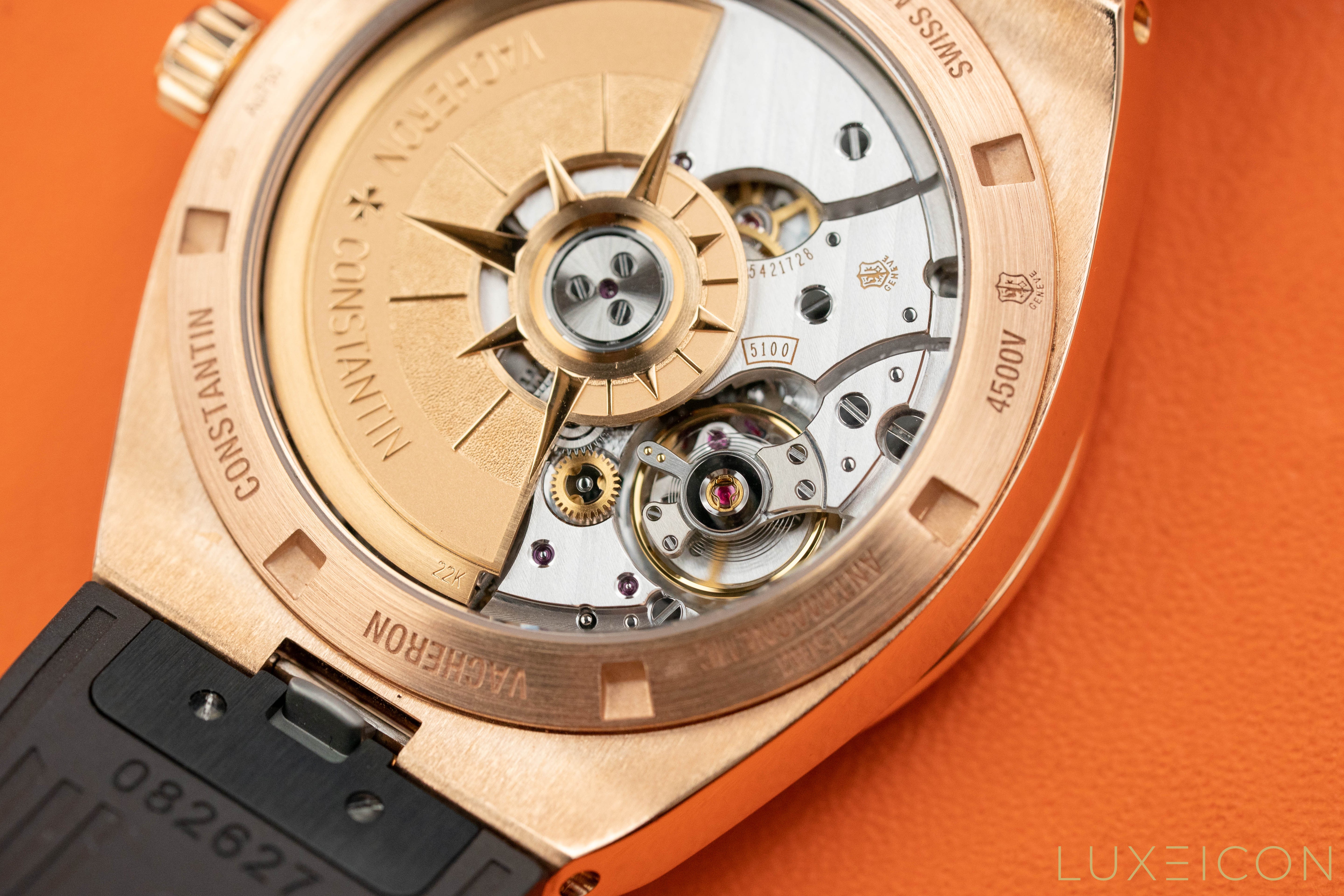 Vacheron Constantin Overseas Automatic 18K Rose Gold 41mm Silver Dial 4500V/000R-B127
