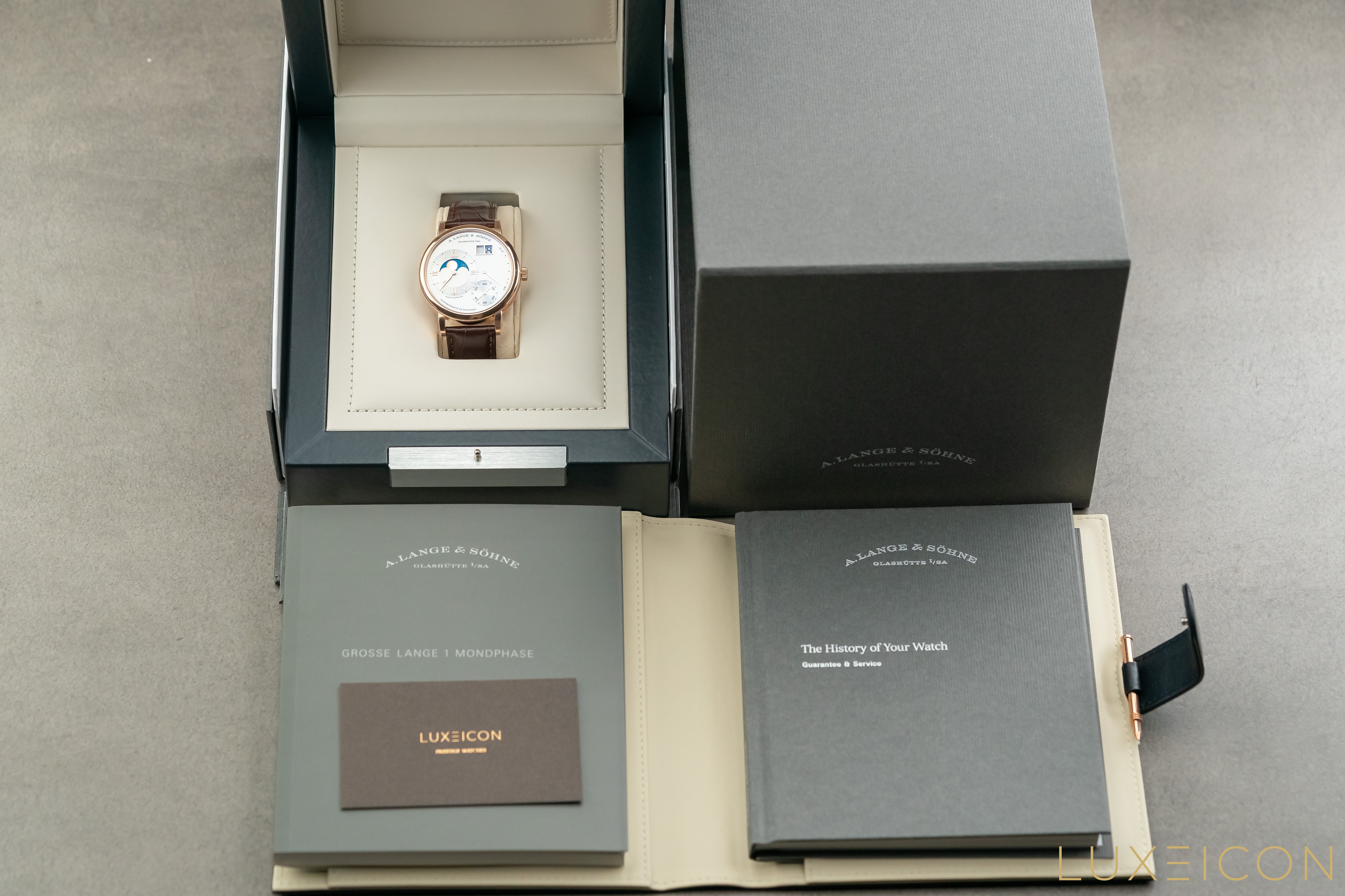 A. Lange & Söhne Grand Lange 1 Rose Gold Moon Phase 40mm 139.032 2022