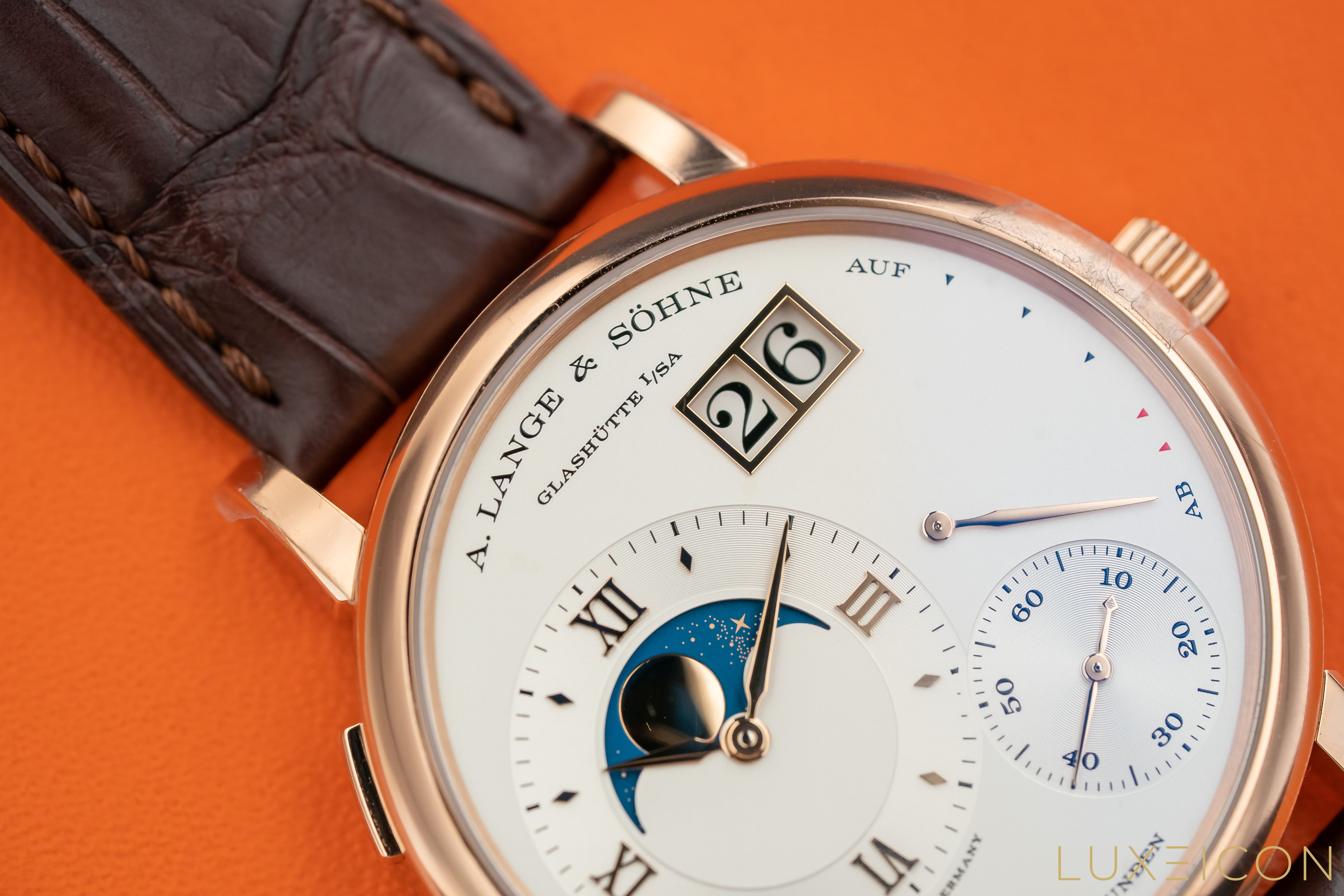 A. Lange & Söhne Grand Lange 1 Rose Gold Moon Phase 40mm 139.032 2022