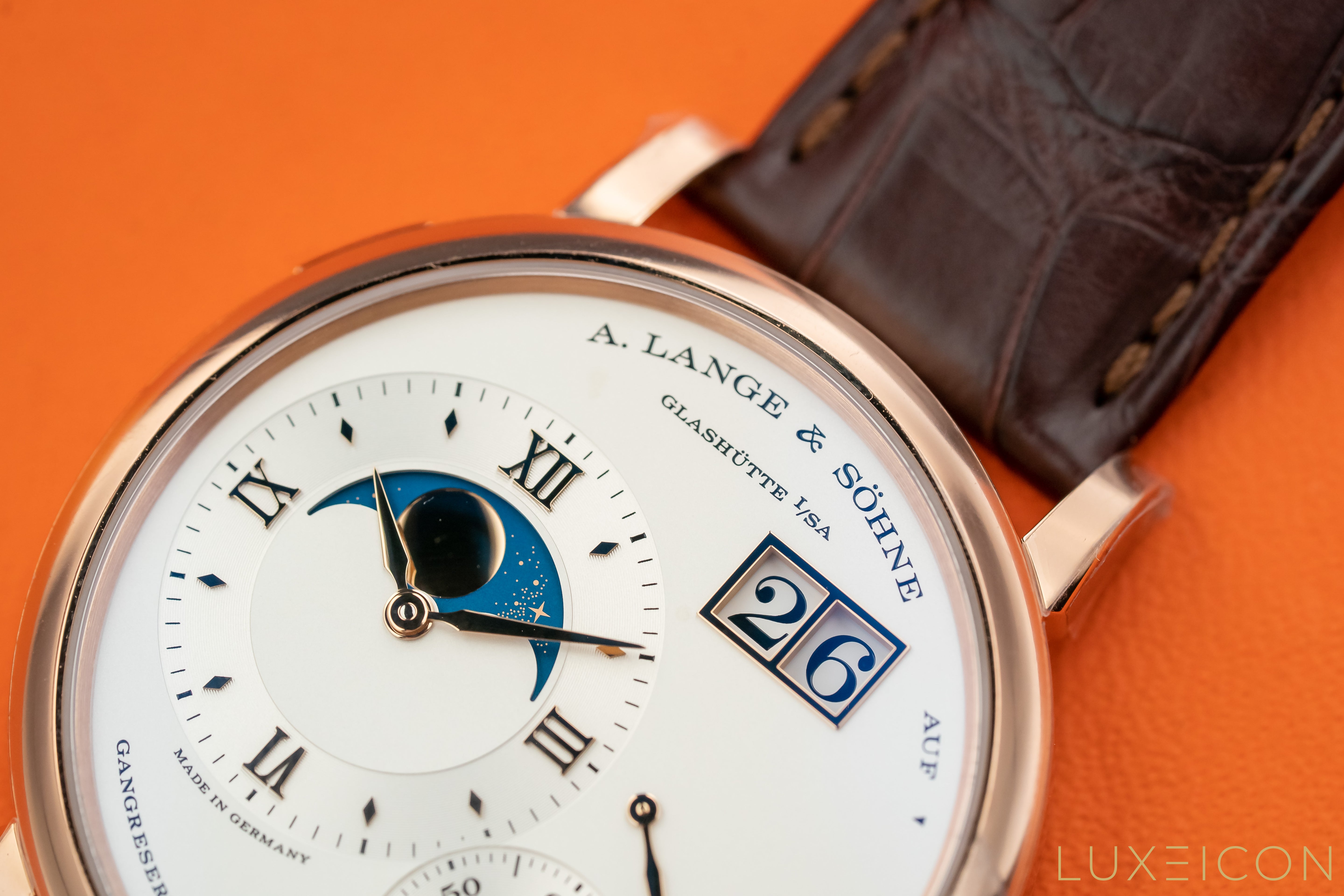 A. Lange & Söhne Grand Lange 1 Rose Gold Moon Phase 40mm 139.032 2022