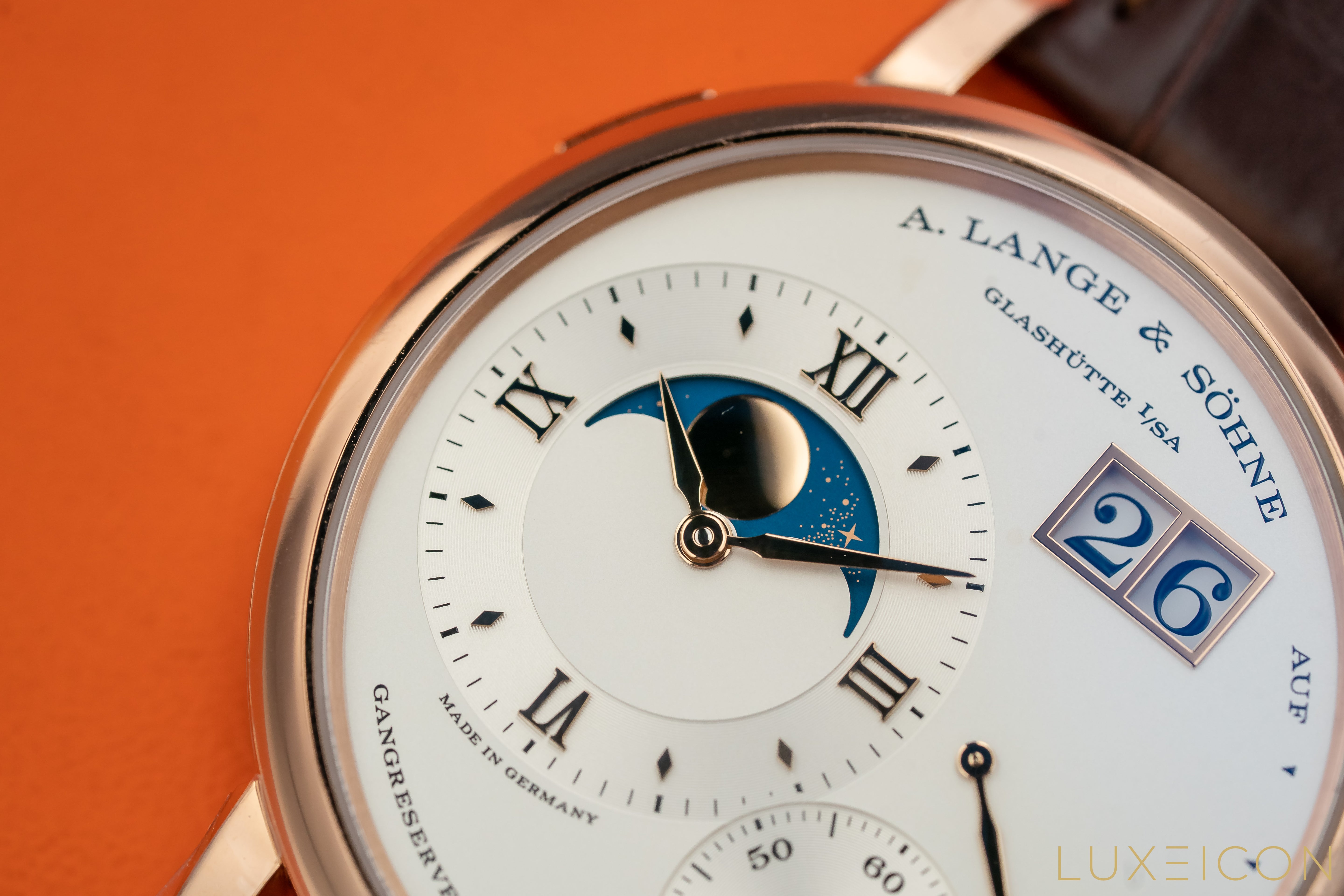 A. Lange & Söhne Grand Lange 1 Rose Gold Moon Phase 40mm 139.032 2022