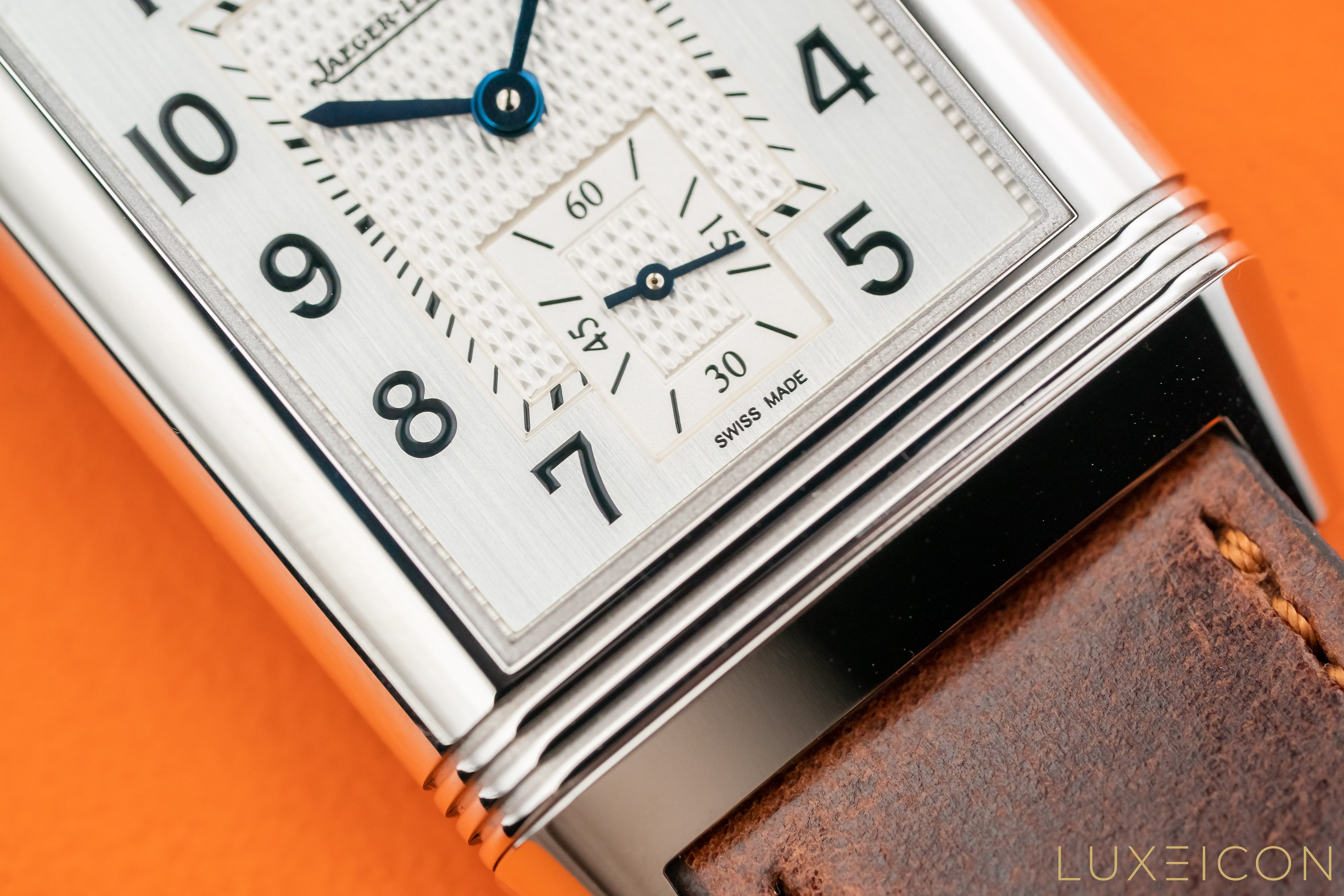 Jaeger-LeCoultre Reverso Classic Small Large Silver Dial Small Second Manual Winding