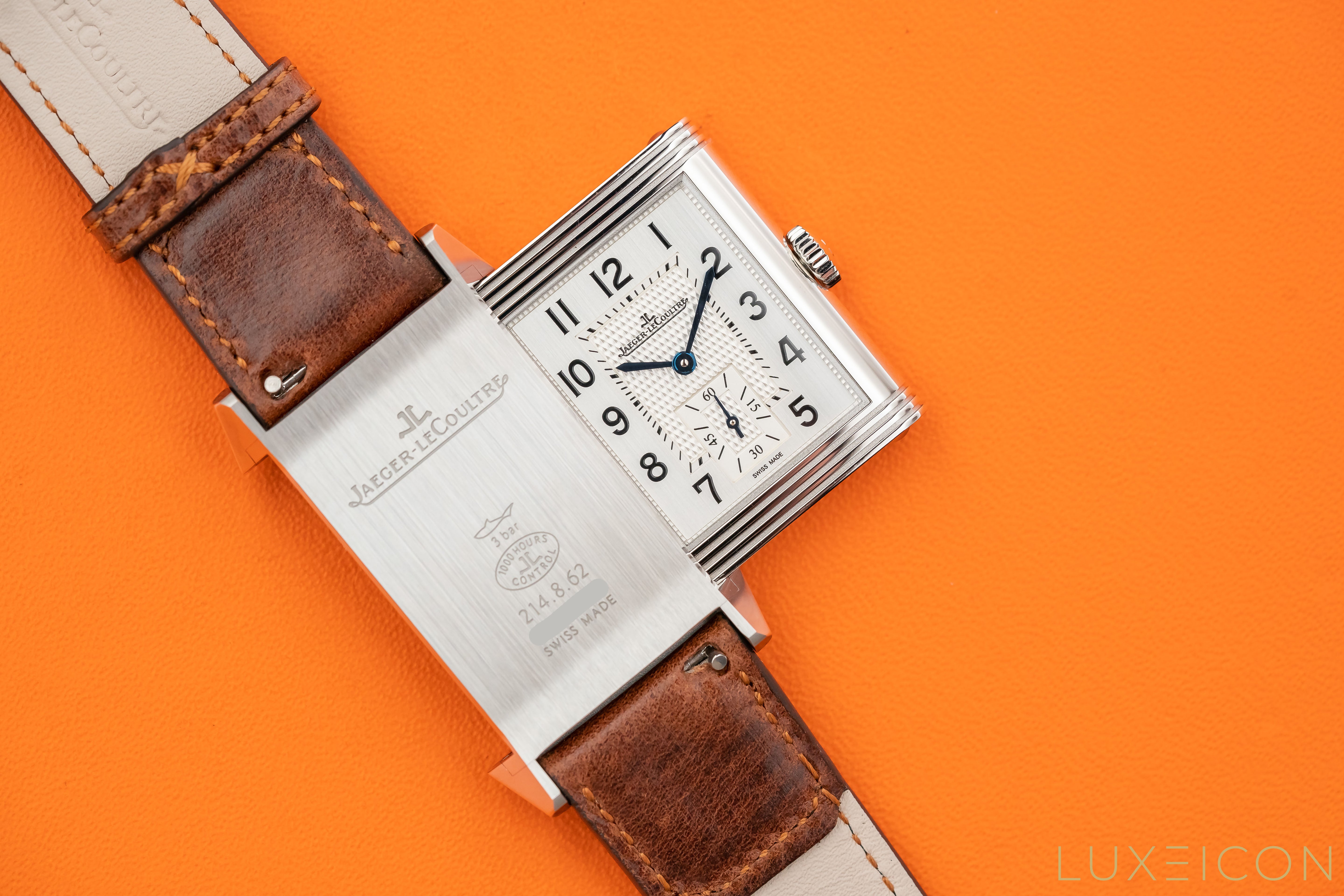 Jaeger-LeCoultre Reverso Classic Small Large Silver Dial Small Second Manual Winding