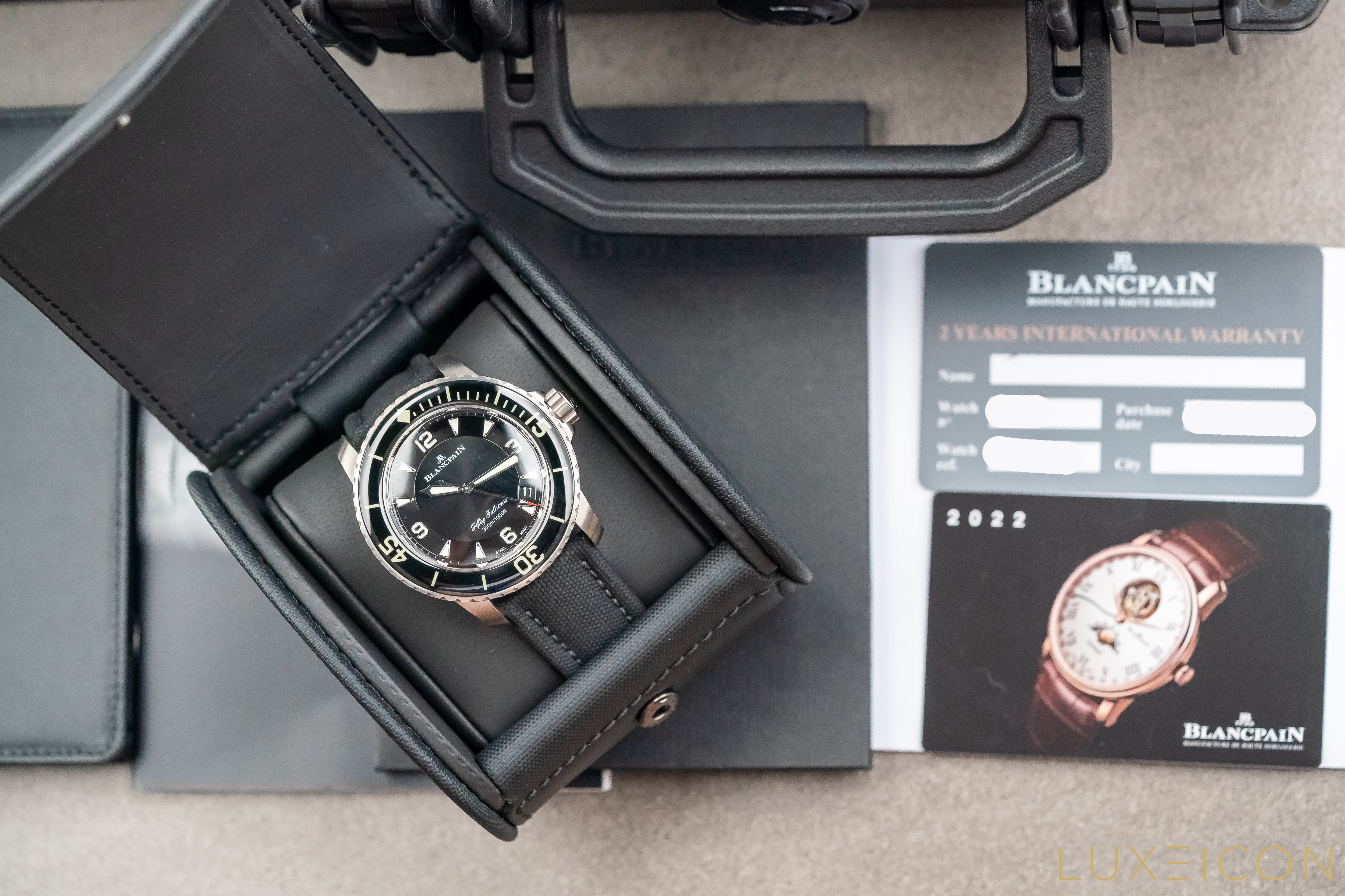 Blancpain Fifty Fathoms Automatique Titanium Ref. 5015 12B30 B52B