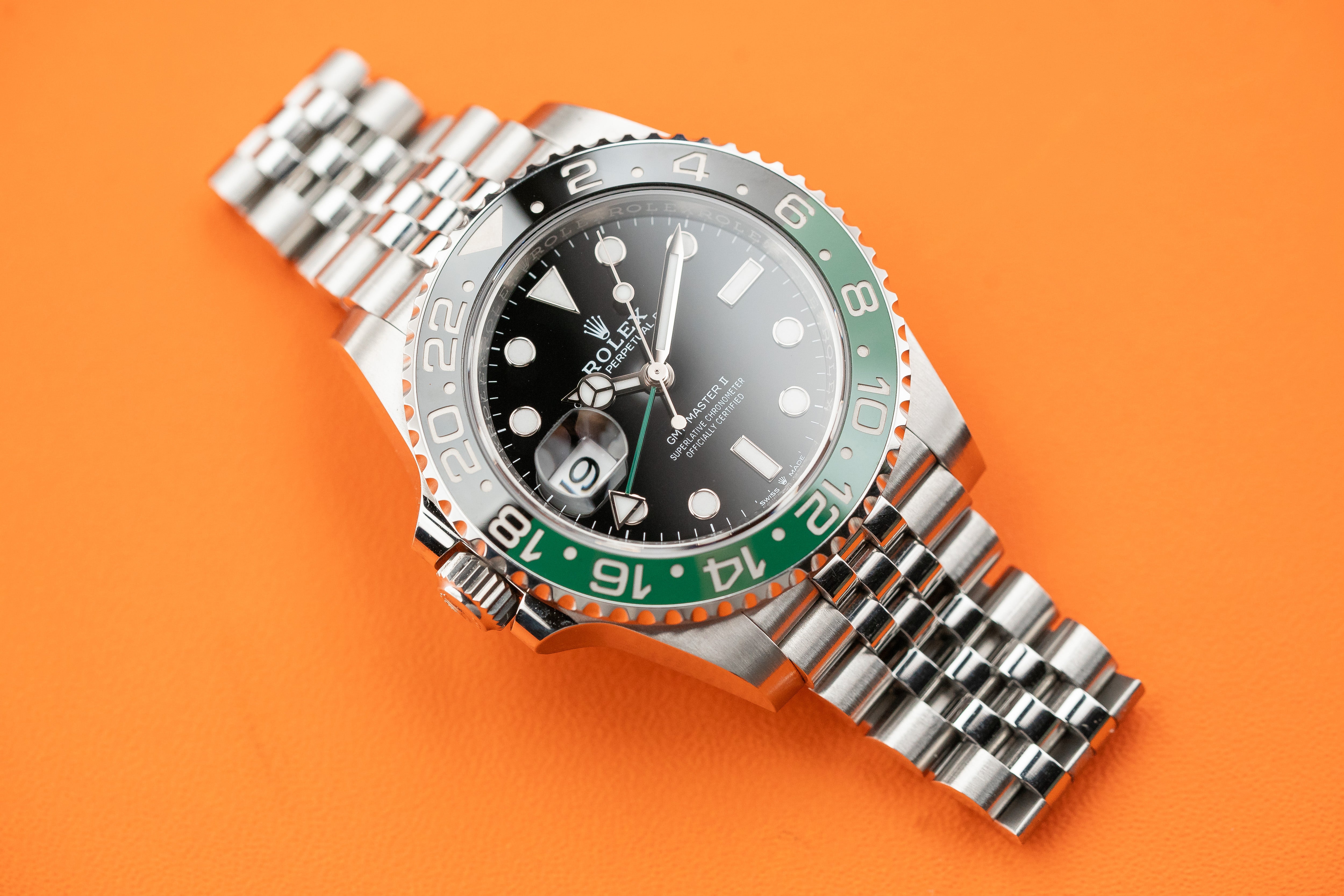 Rolex GMT-Master II Steel Sprite Lefty Jubilee 126720VTNR